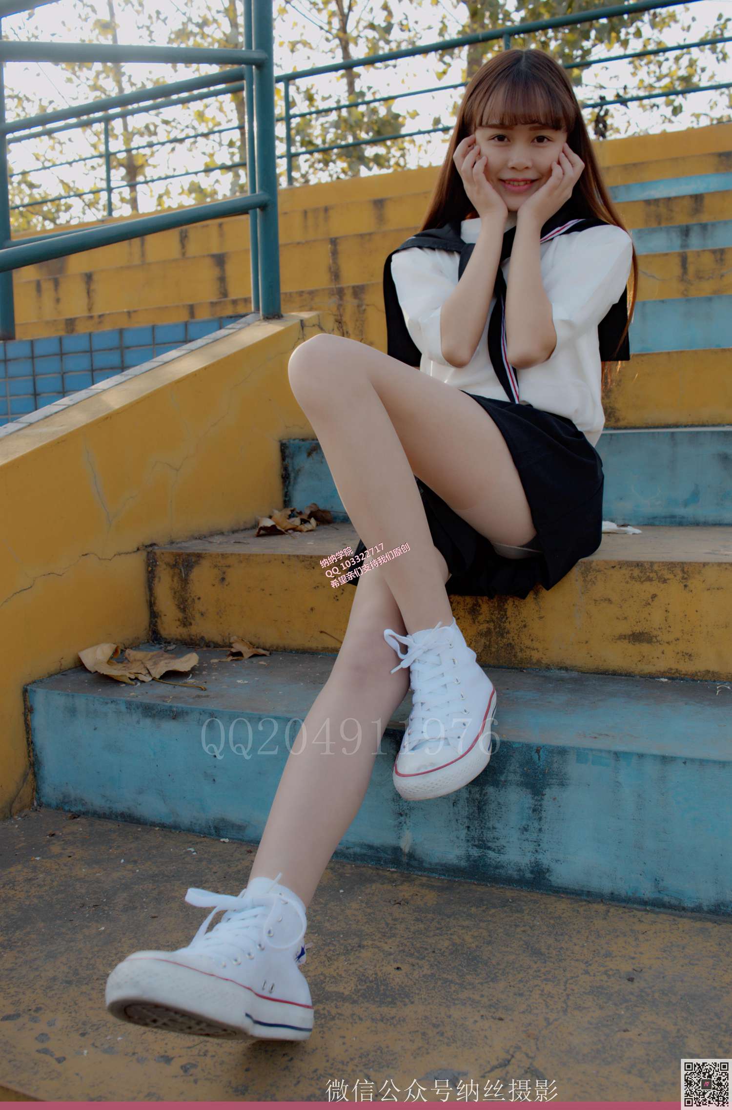 图片[22]-纳丝摄影 NO13 霜儿 体育场 – 速更版-美库