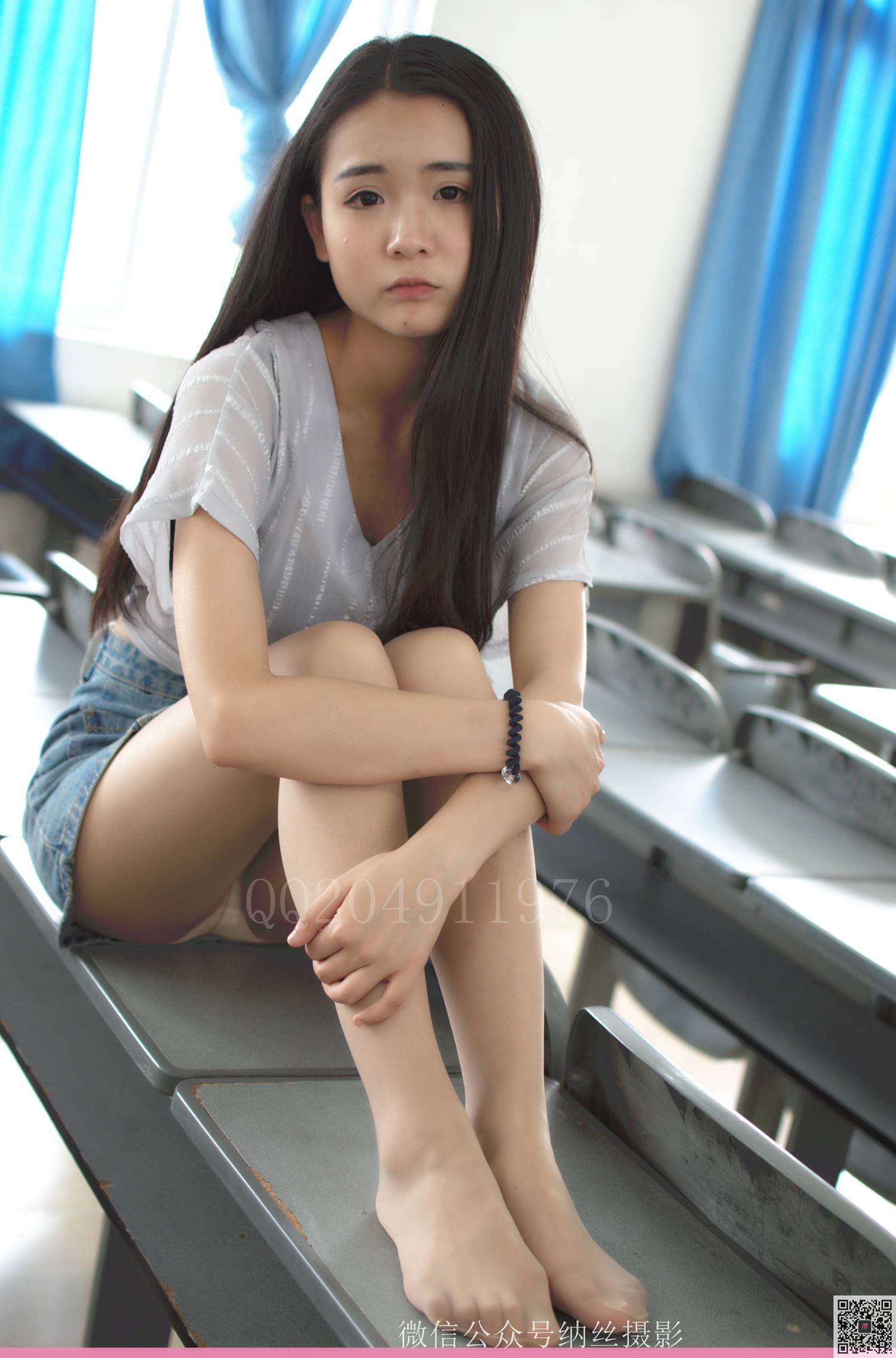 图片[32]-纳丝摄影 NO18 刘瑞儿 校花 – 速更版-美库