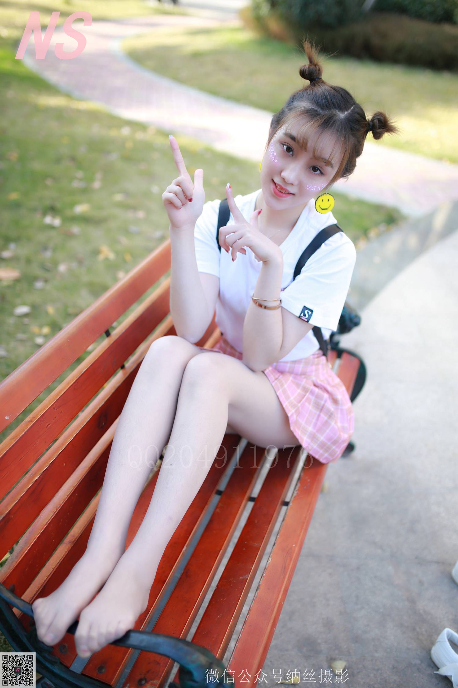 图片[10]-纳丝摄影 NO102 琴子 长椅丽影 – 速更版-美库