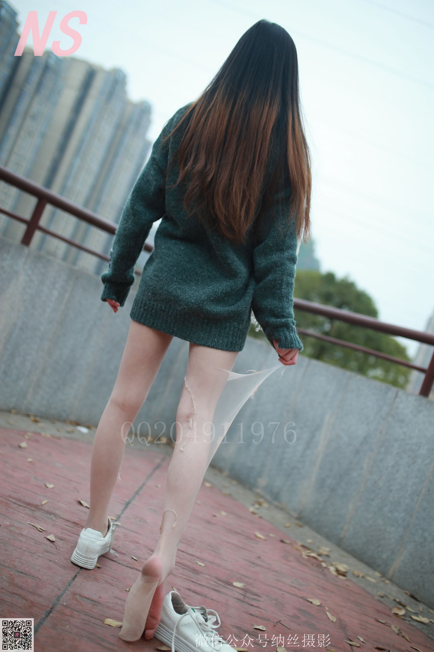 图片[23]-纳丝摄影 NO101 小师妹 撕丝 – 速更版-美库