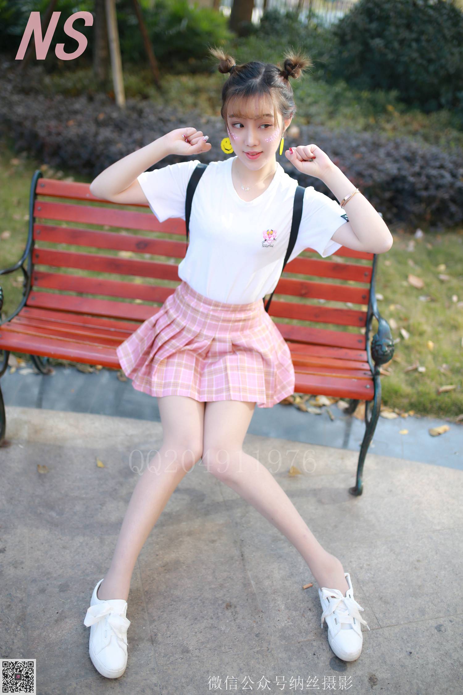 图片[22]-纳丝摄影 NO102 琴子 长椅丽影 – 速更版-美库