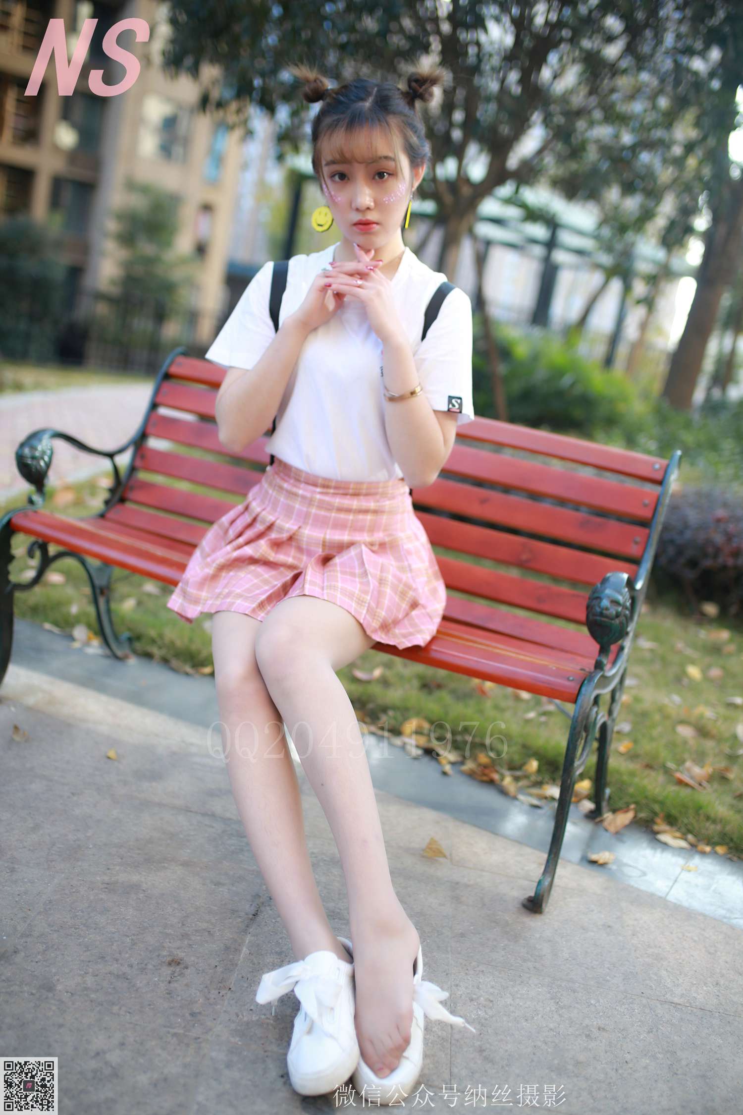 图片[24]-纳丝摄影 NO102 琴子 长椅丽影 – 速更版-美库