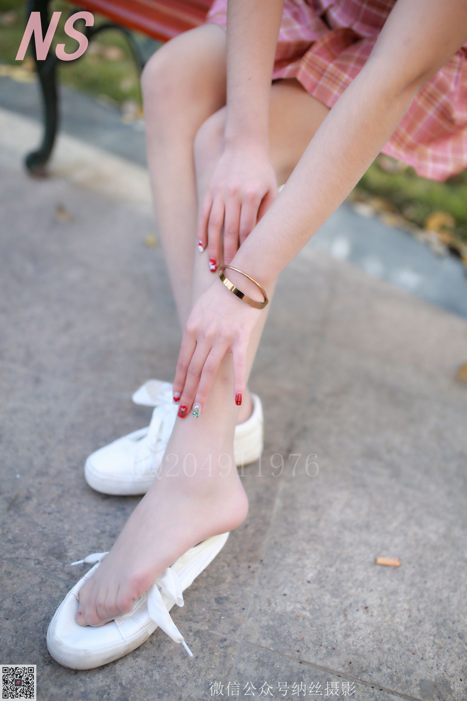 图片[26]-纳丝摄影 NO102 琴子 长椅丽影 – 速更版-美库