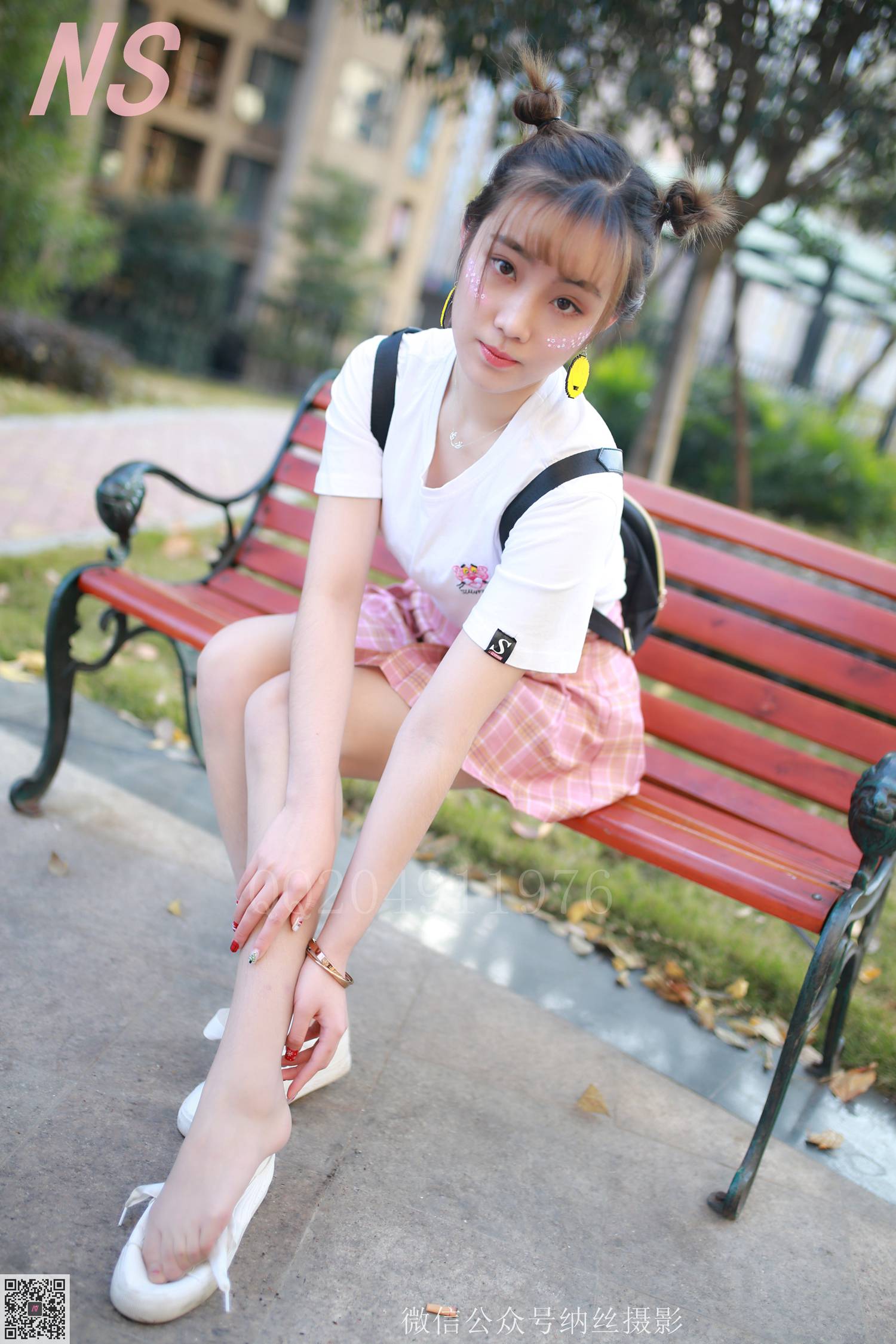 图片[28]-纳丝摄影 NO102 琴子 长椅丽影 – 速更版-美库