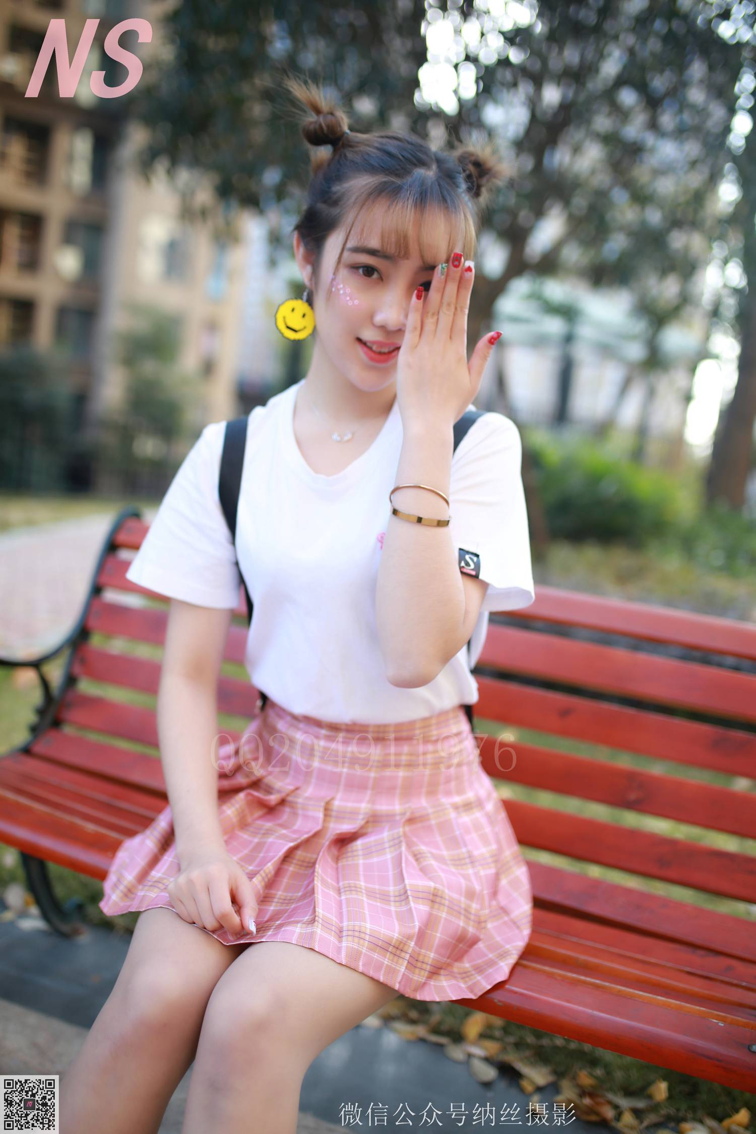 图片[35]-纳丝摄影 NO102 琴子 长椅丽影 – 速更版-美库