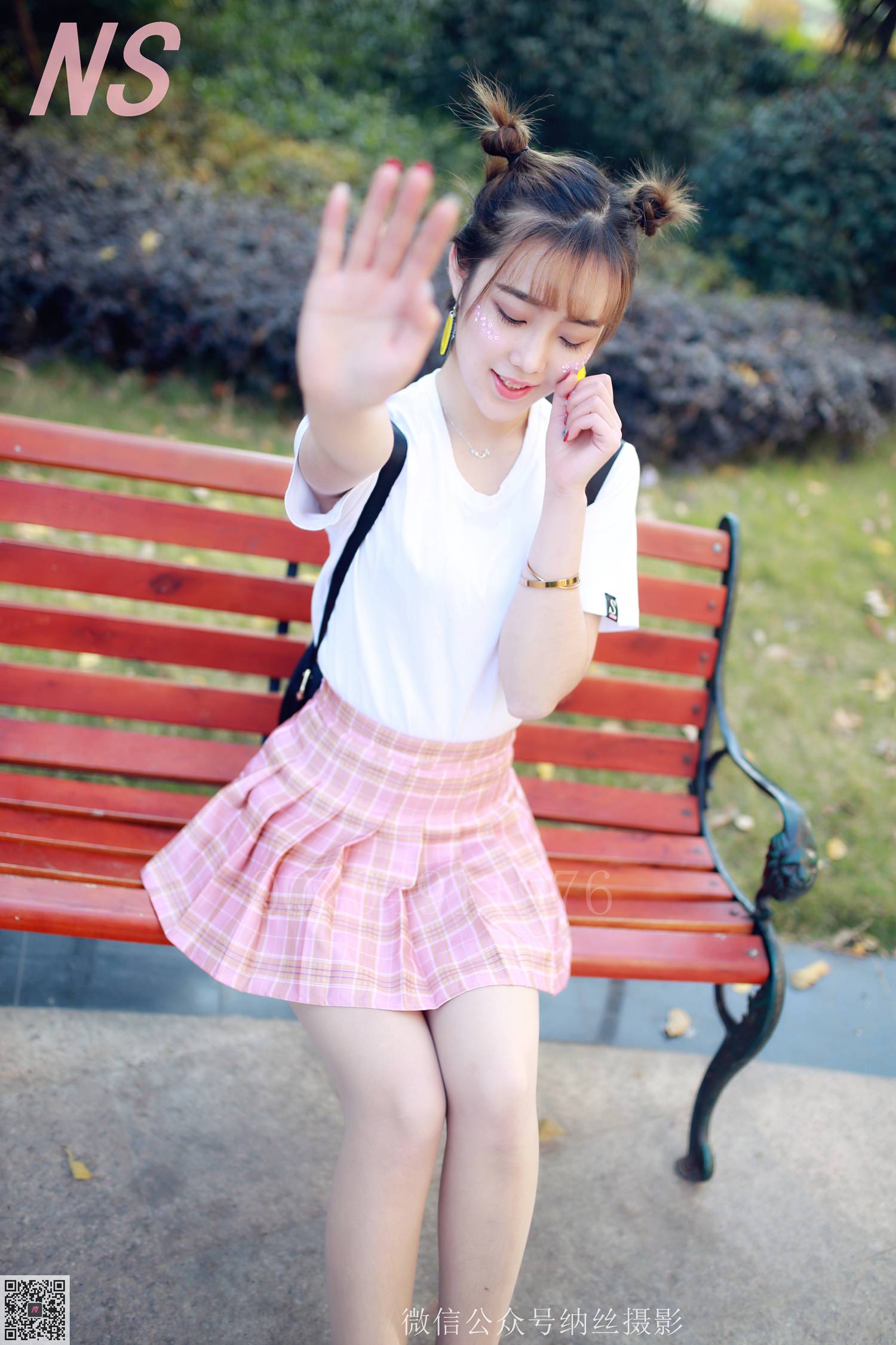 图片[47]-纳丝摄影 NO102 琴子 长椅丽影 – 速更版-美库