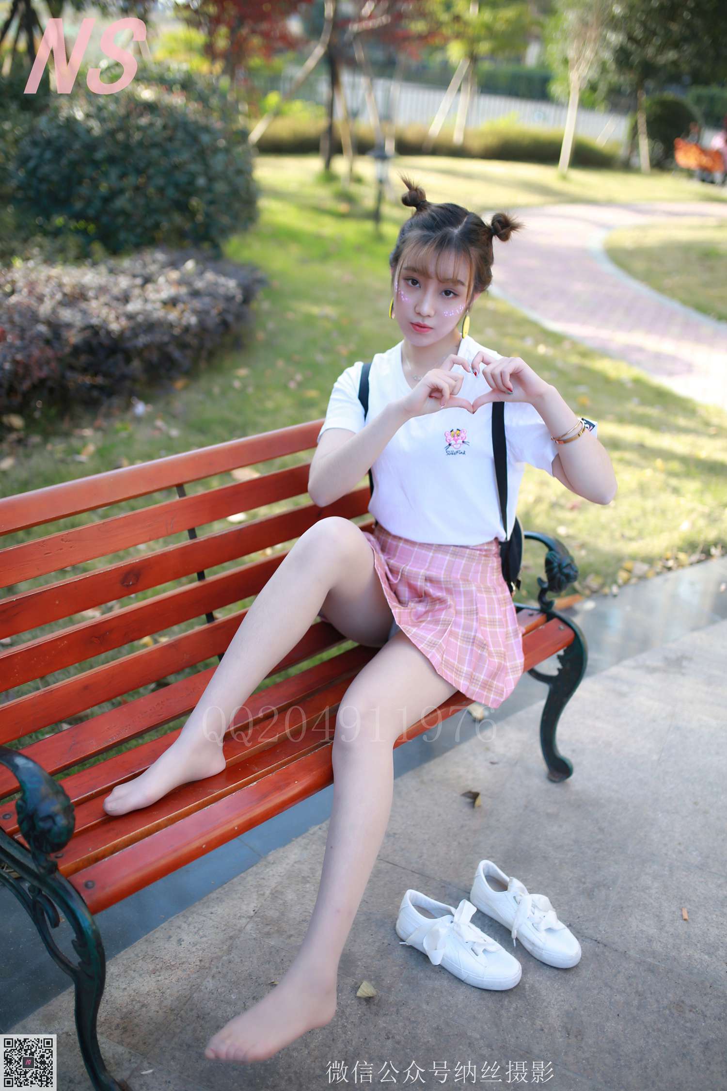 图片[57]-纳丝摄影 NO102 琴子 长椅丽影 – 速更版-美库