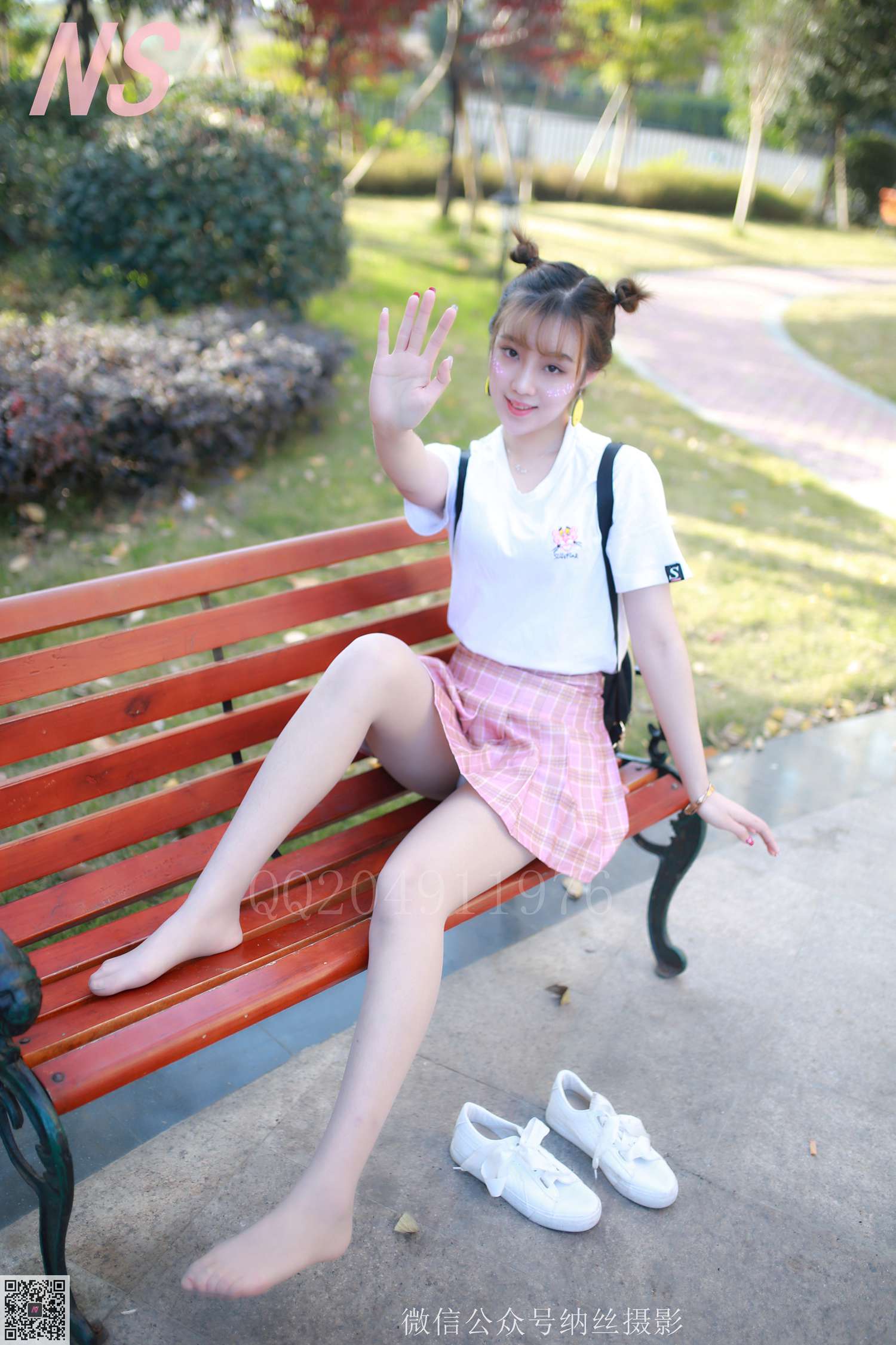 图片[59]-纳丝摄影 NO102 琴子 长椅丽影 – 速更版-美库