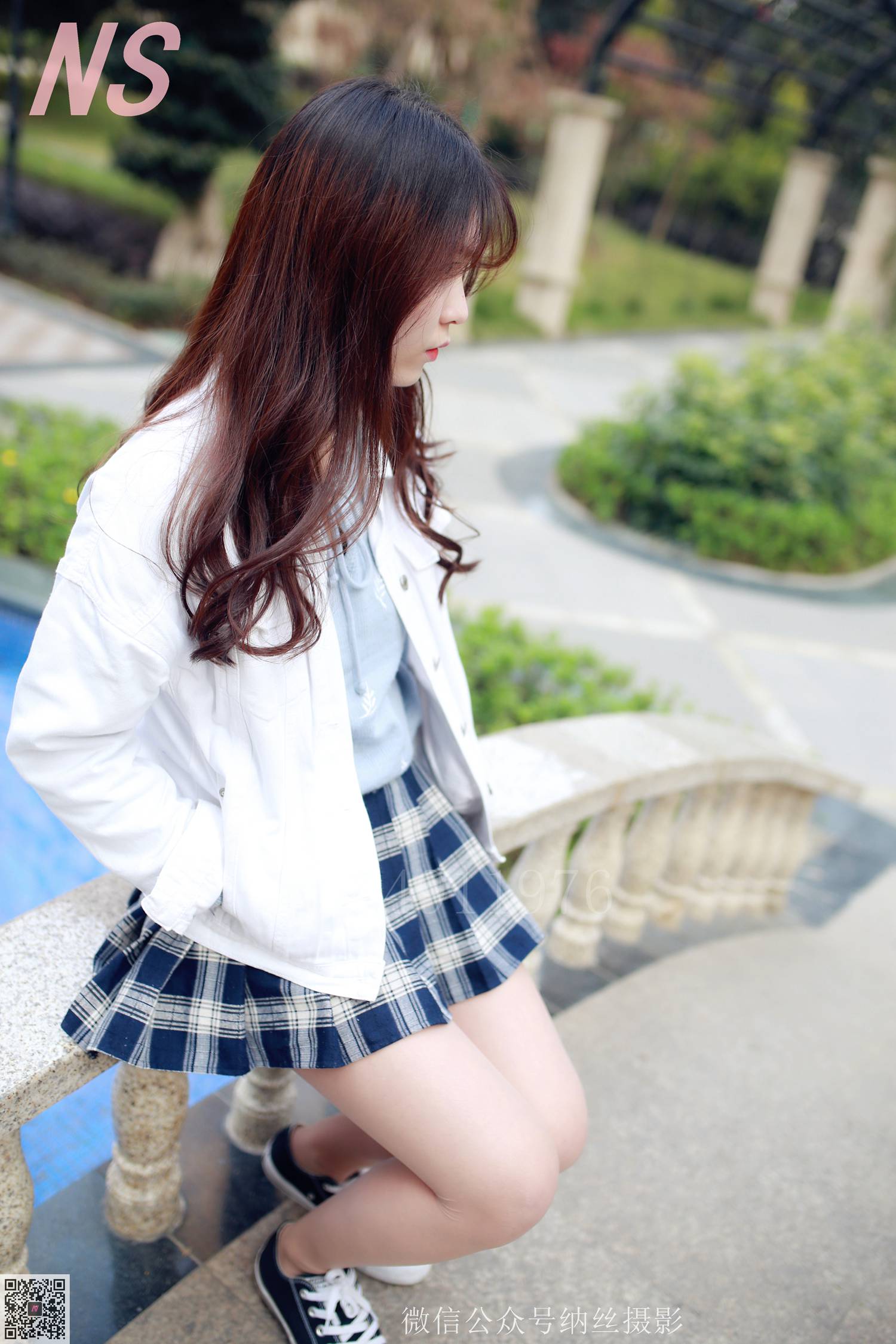 图片[29]-纳丝摄影 NO104 小山药 聚焦格子裙 – 速更版-美库