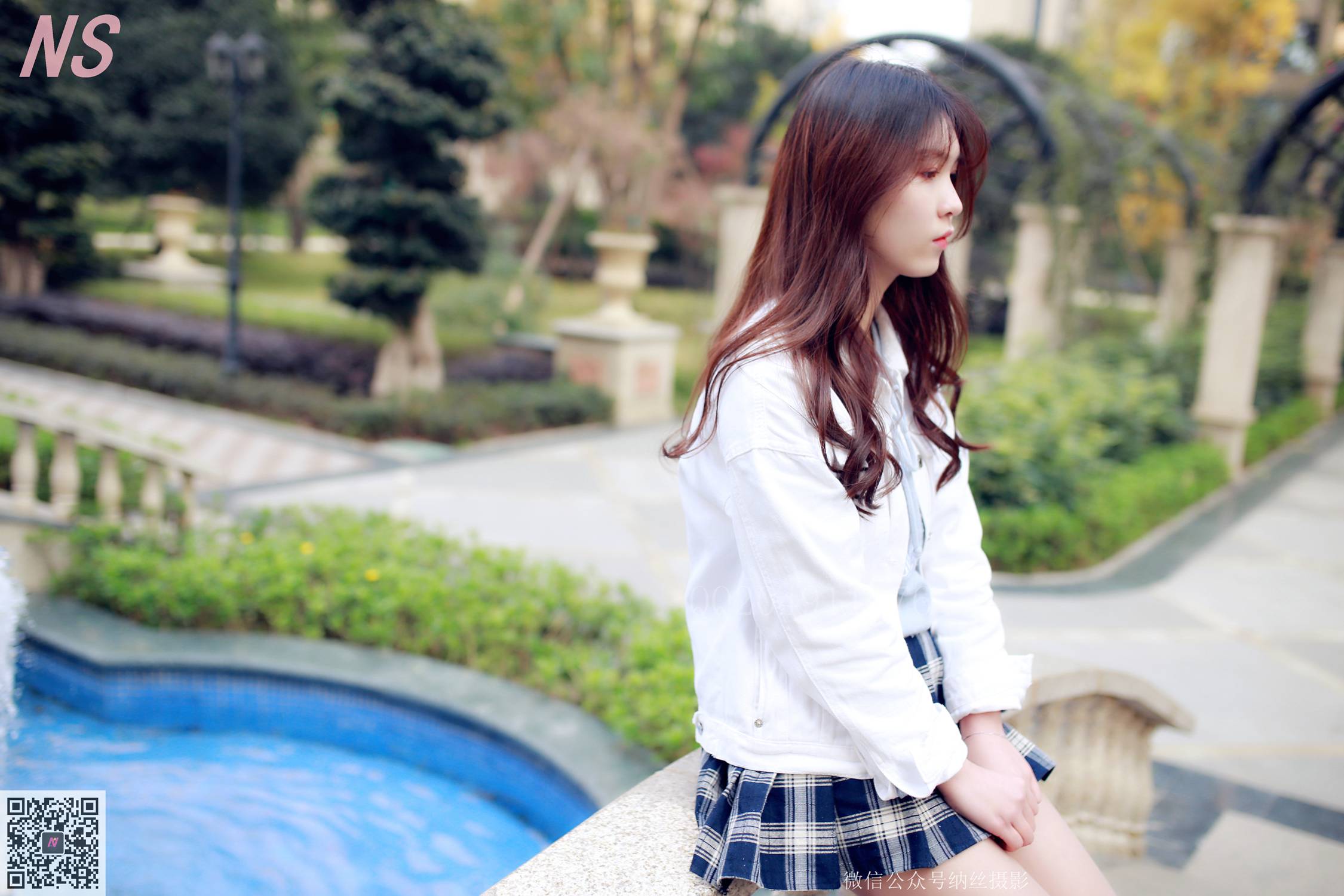 图片[30]-纳丝摄影 NO104 小山药 聚焦格子裙 – 速更版-美库