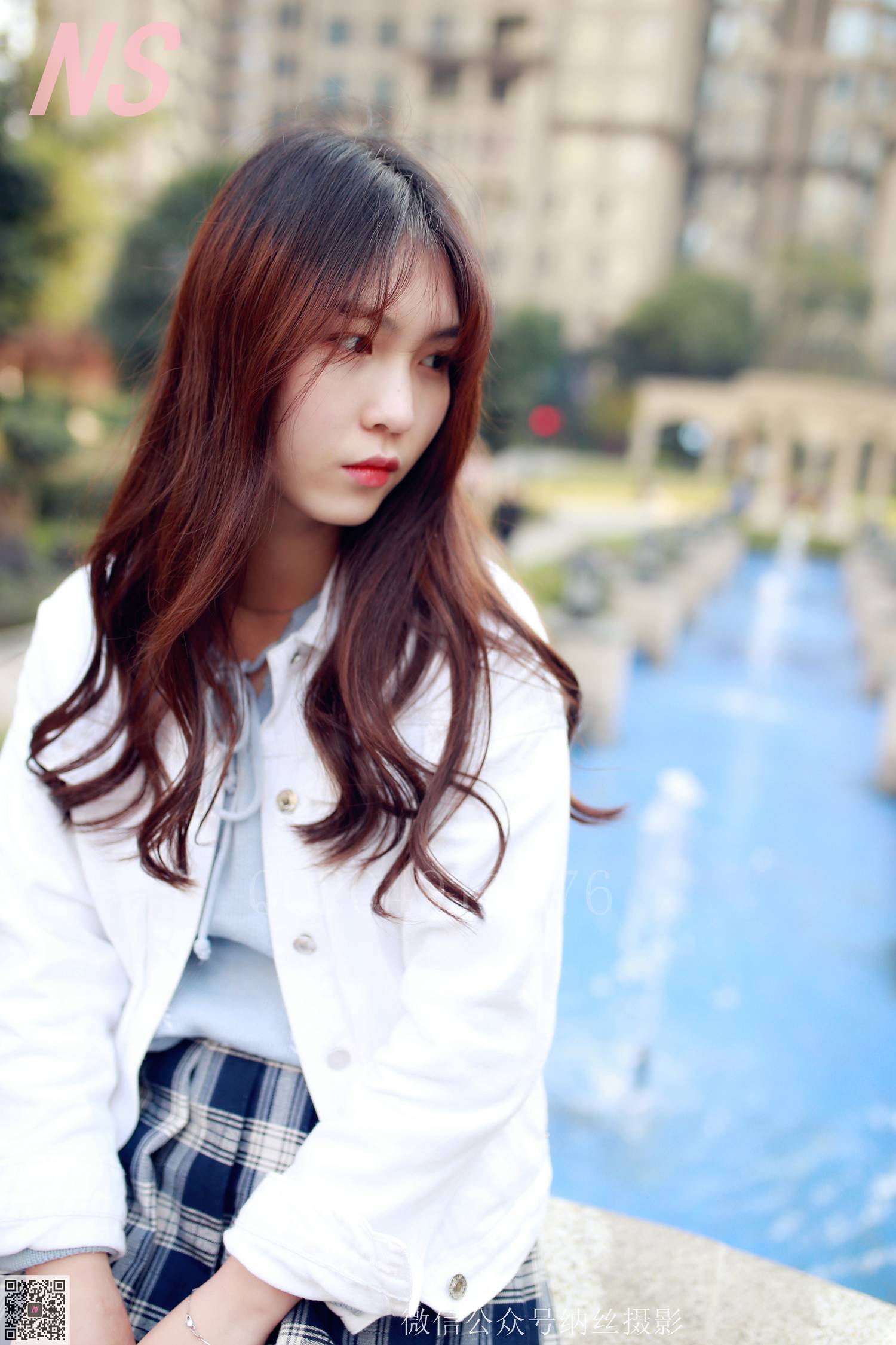 图片[34]-纳丝摄影 NO104 小山药 聚焦格子裙 – 速更版-美库