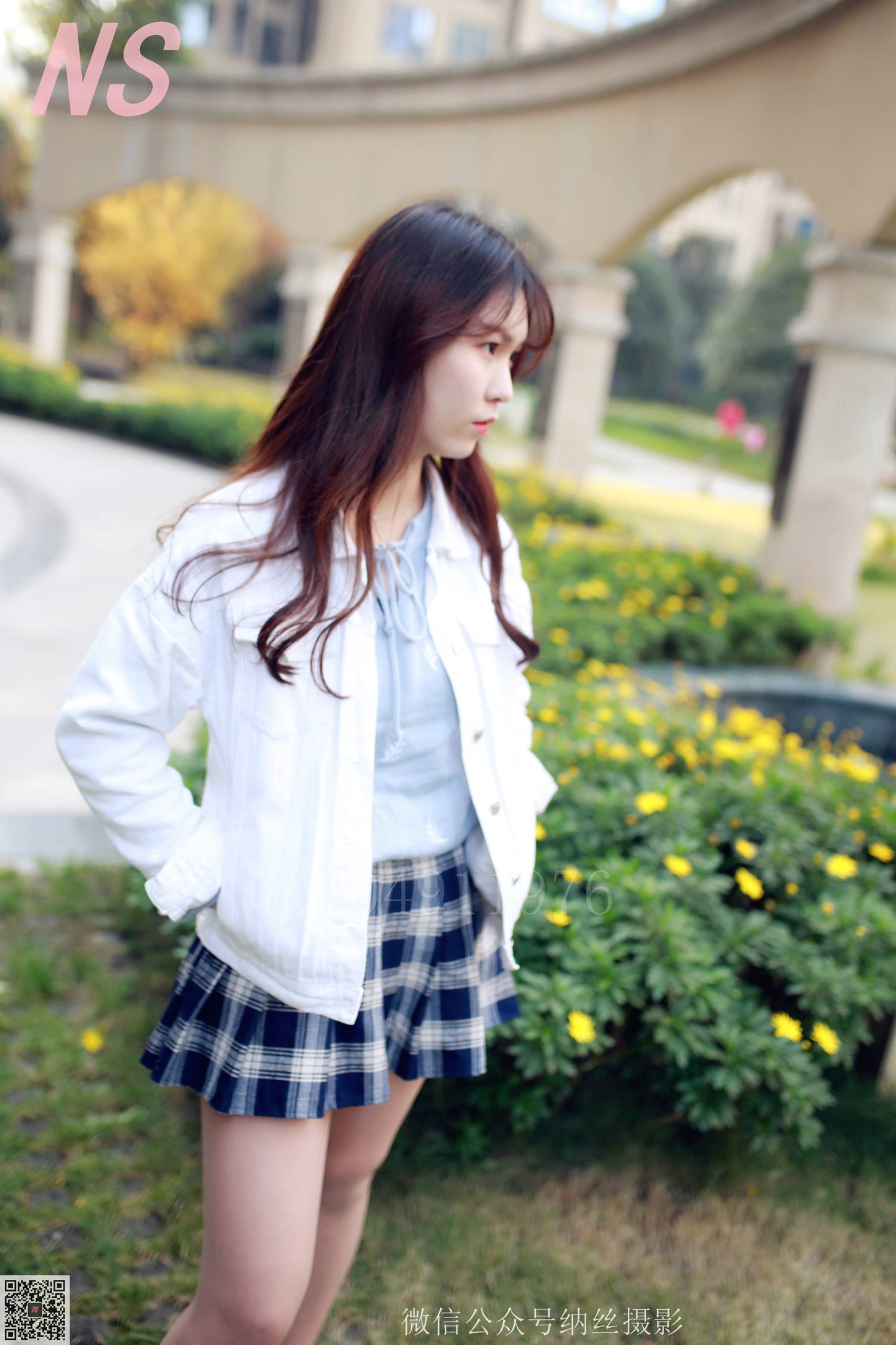 图片[38]-纳丝摄影 NO104 小山药 聚焦格子裙 – 速更版-美库