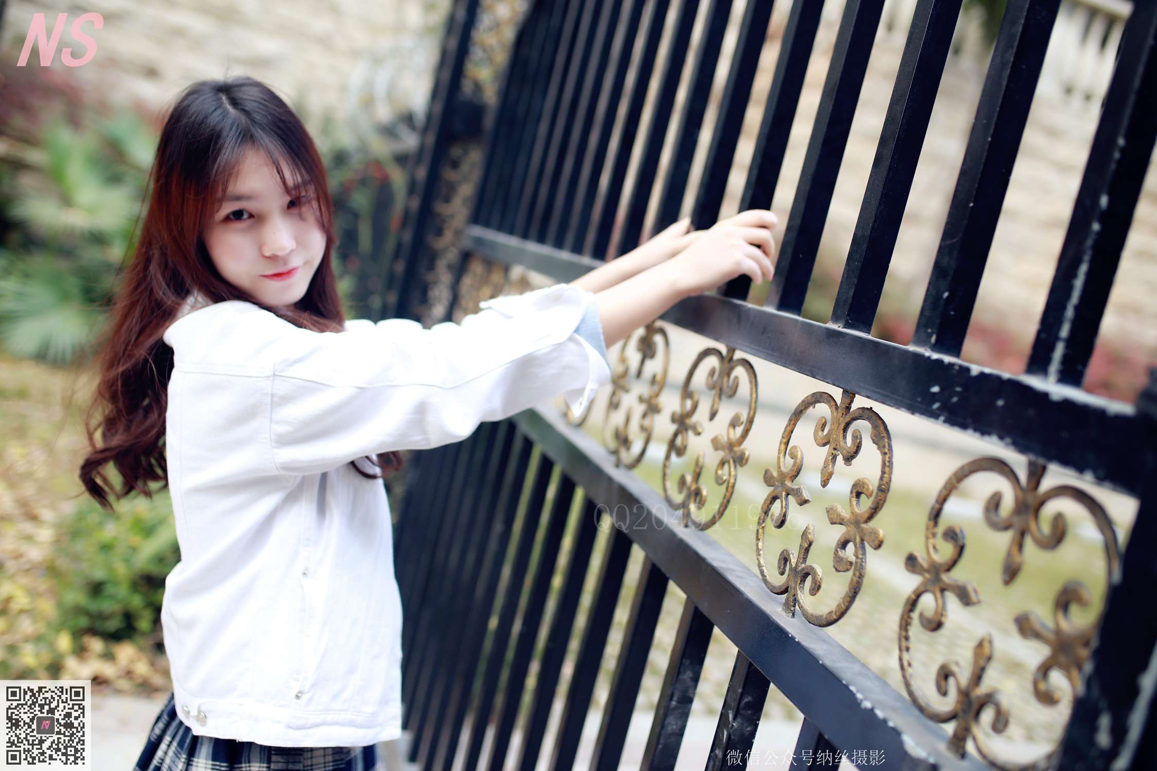 图片[50]-纳丝摄影 NO104 小山药 聚焦格子裙 – 速更版-美库