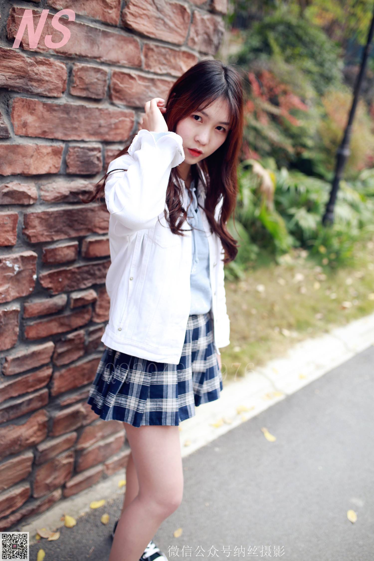 图片[56]-纳丝摄影 NO104 小山药 聚焦格子裙 – 速更版-美库