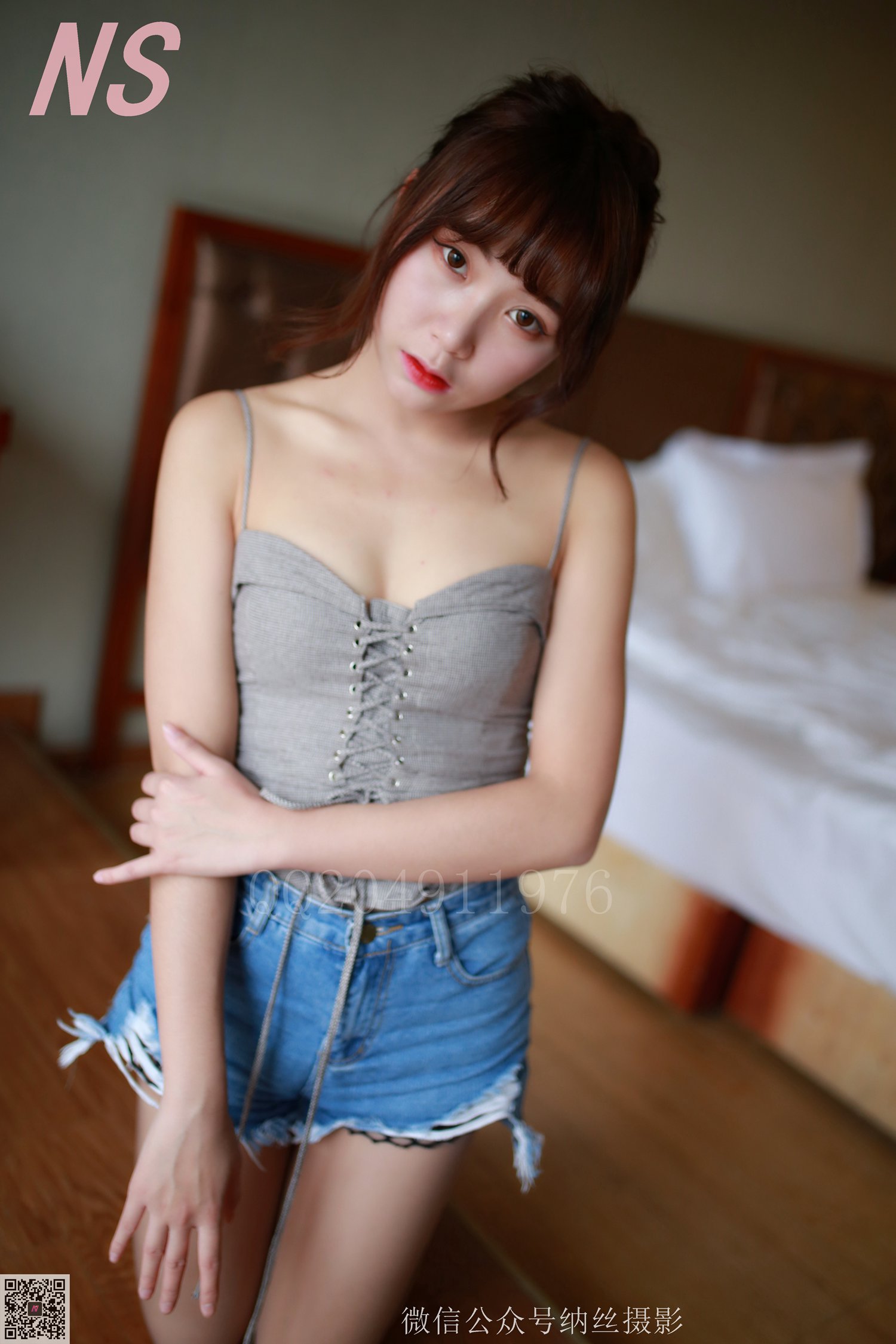 图片[72]-纳丝摄影 NO103 灵儿3 牛仔吊带 – 速更版-美库