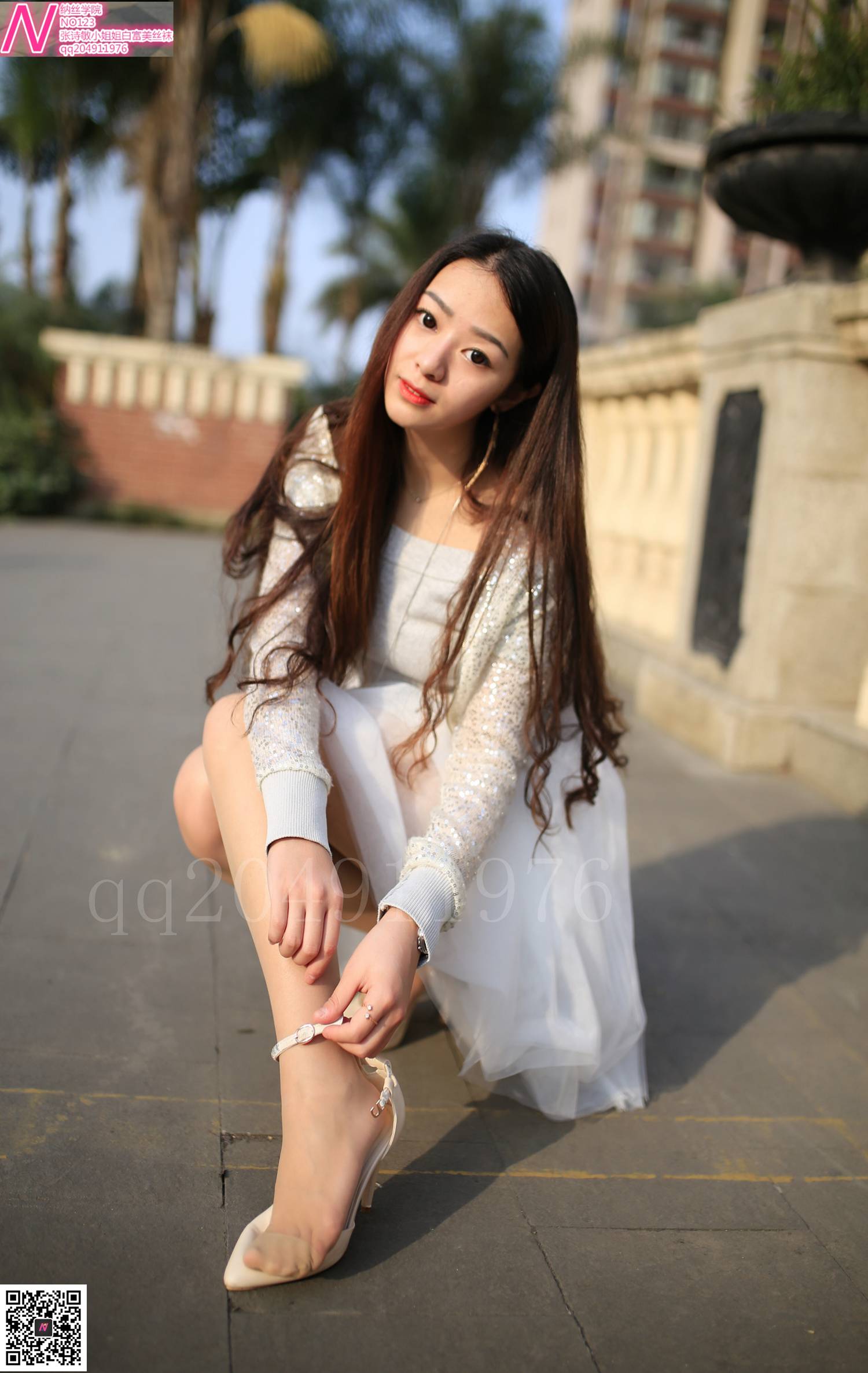 图片[18]-纳丝摄影 NO123 张诗敏小姐姐白富美丝袜 – 速更版-美库