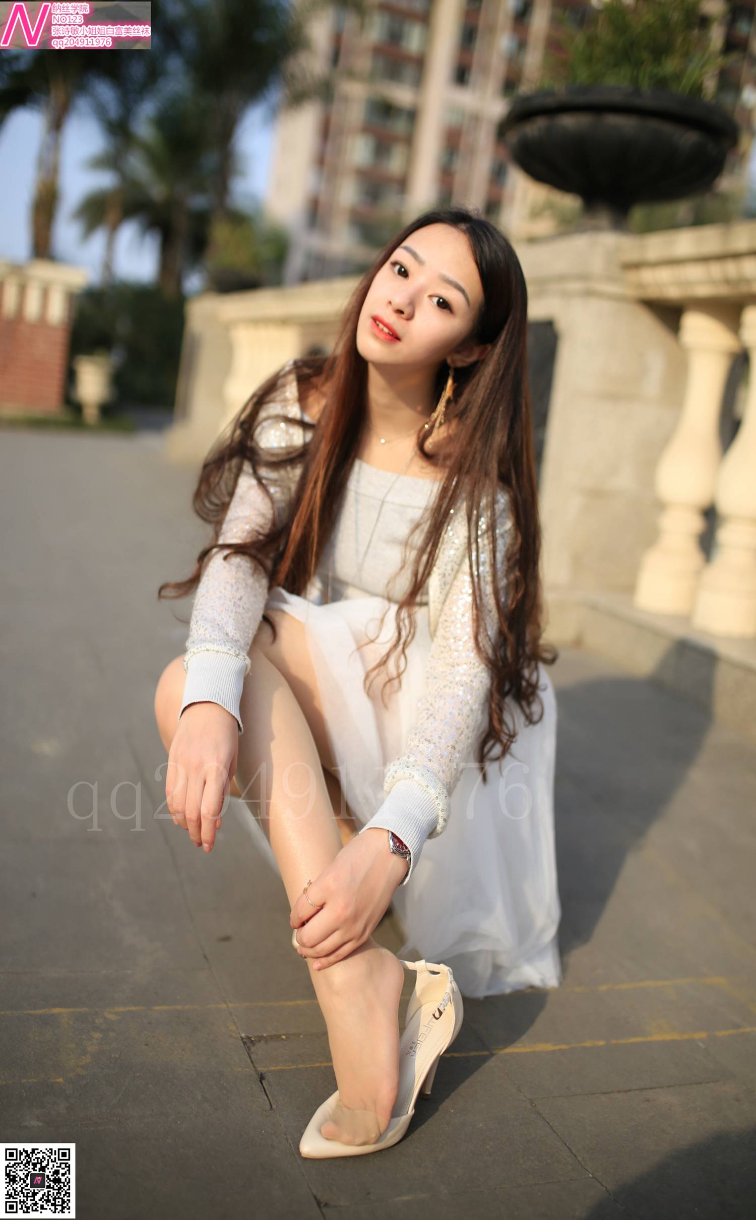 图片[20]-纳丝摄影 NO123 张诗敏小姐姐白富美丝袜 – 速更版-美库