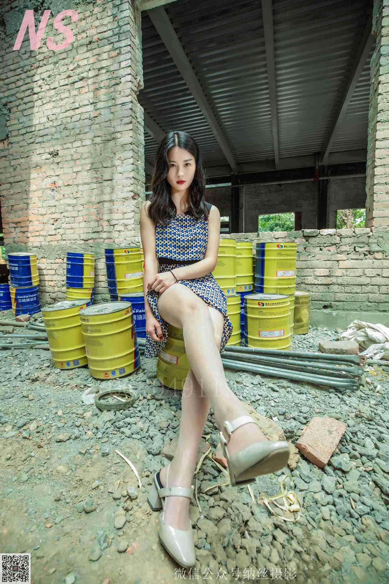 图片[73]-纳丝摄影 NO134 小迪 复古丝袜 – 速更版-美库