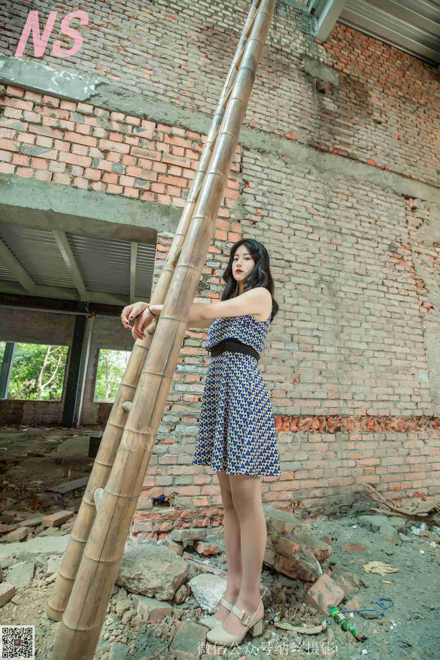 图片[82]-纳丝摄影 NO134 小迪 复古丝袜 – 速更版-美库