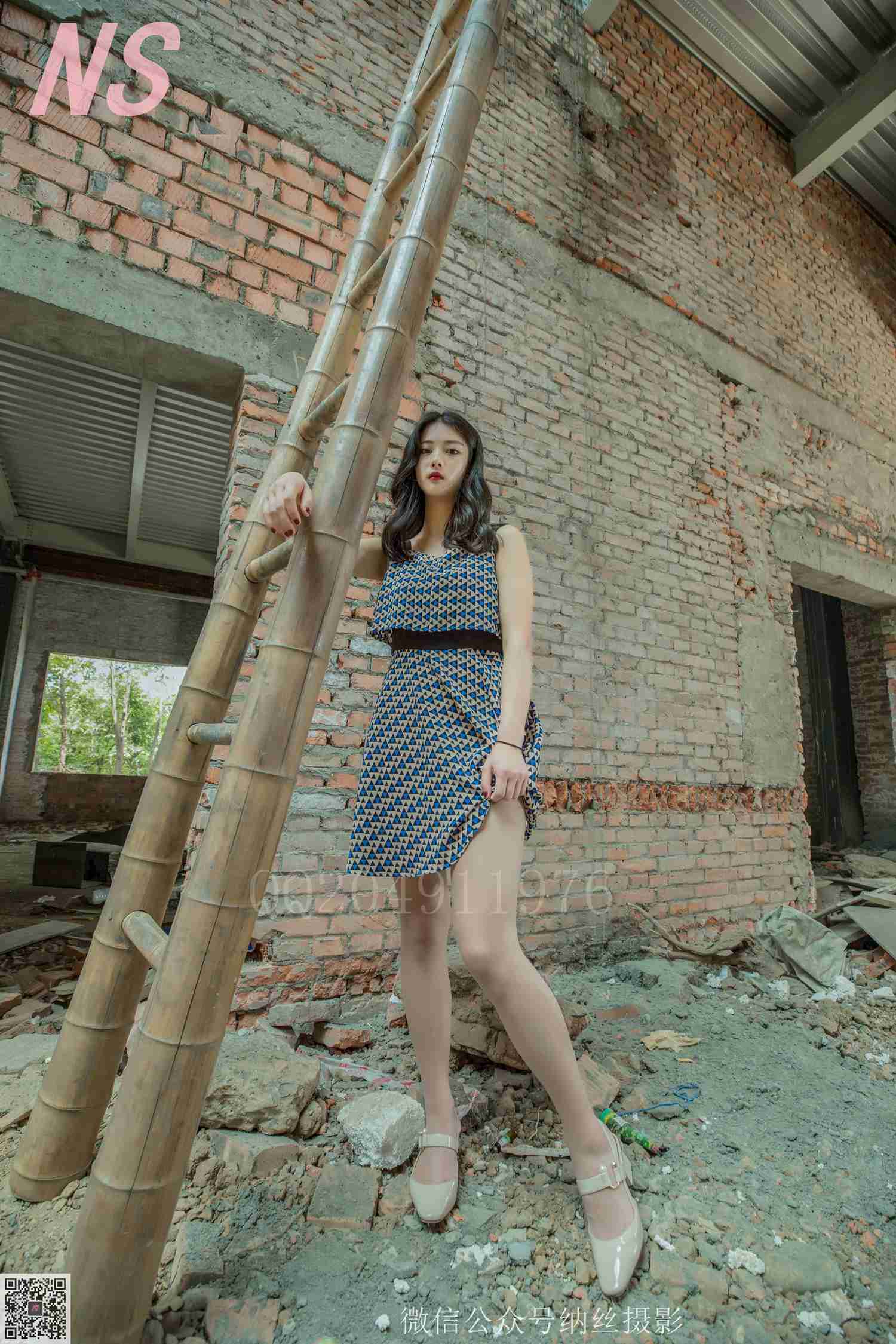 图片[83]-纳丝摄影 NO134 小迪 复古丝袜 – 速更版-美库