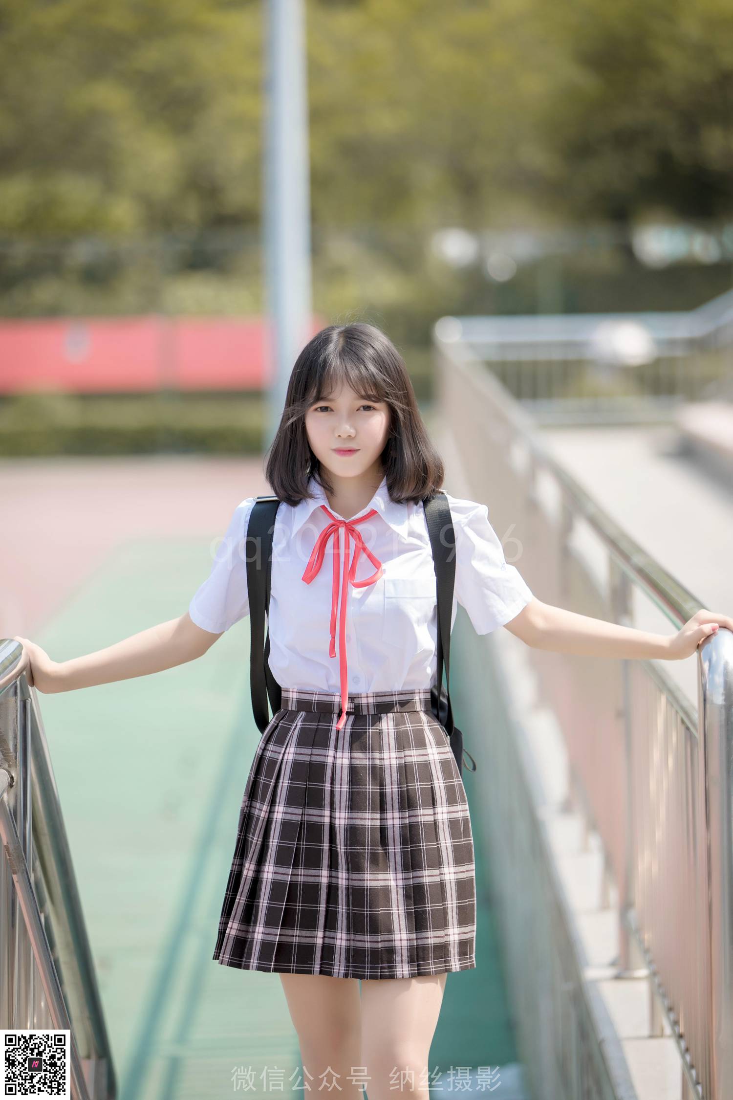 图片[11]-纳丝摄影 NO138 珍珍的毕业季 丝袜搭配帆布鞋 – 速更版-美库