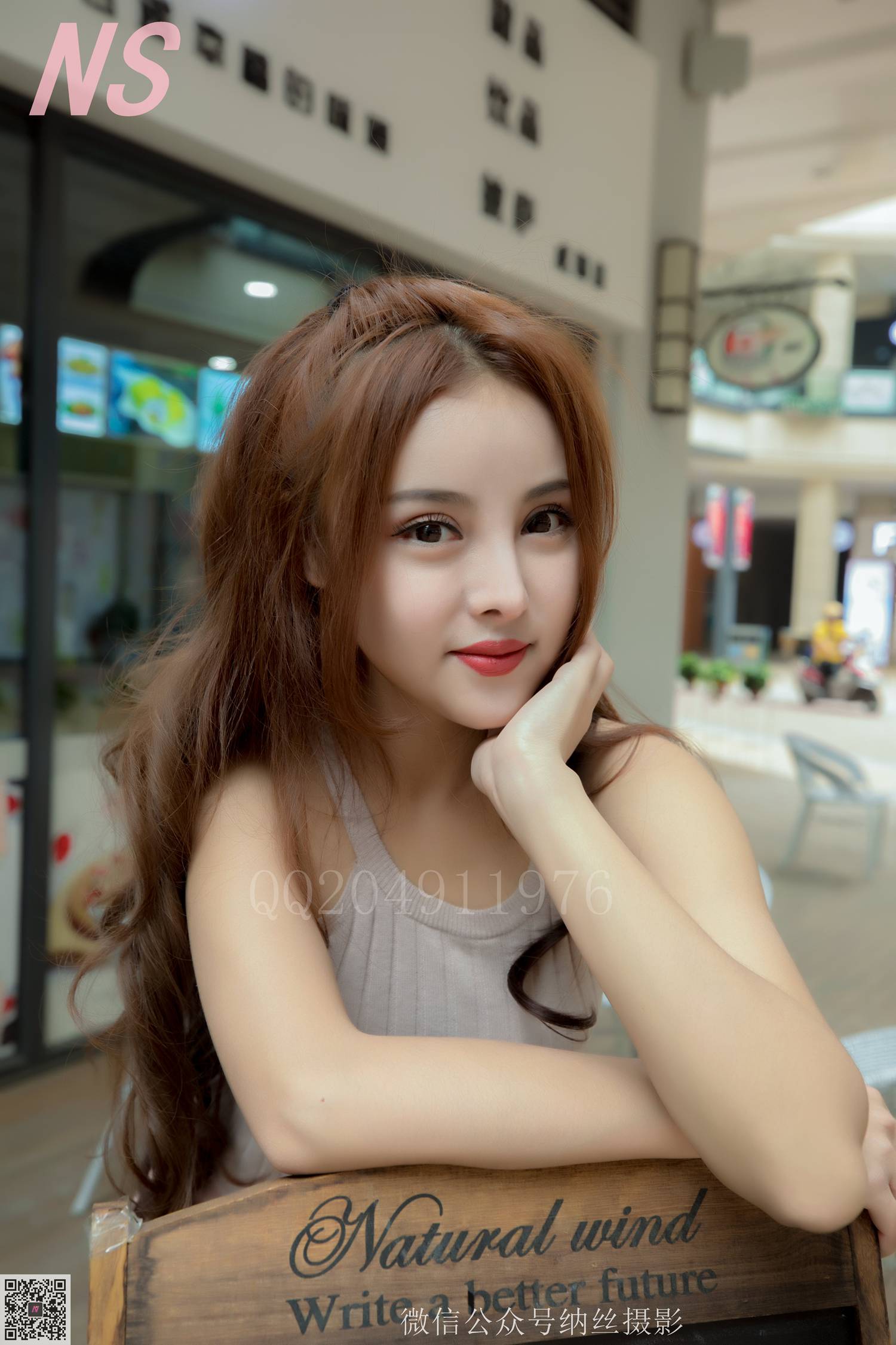 图片[37]-纳丝摄影 NO135 张玲玲商场丝袜约拍 – 速更版-美库