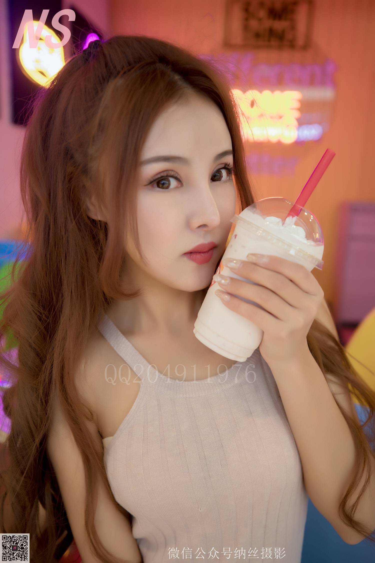 图片[58]-纳丝摄影 NO135 张玲玲商场丝袜约拍 – 速更版-美库