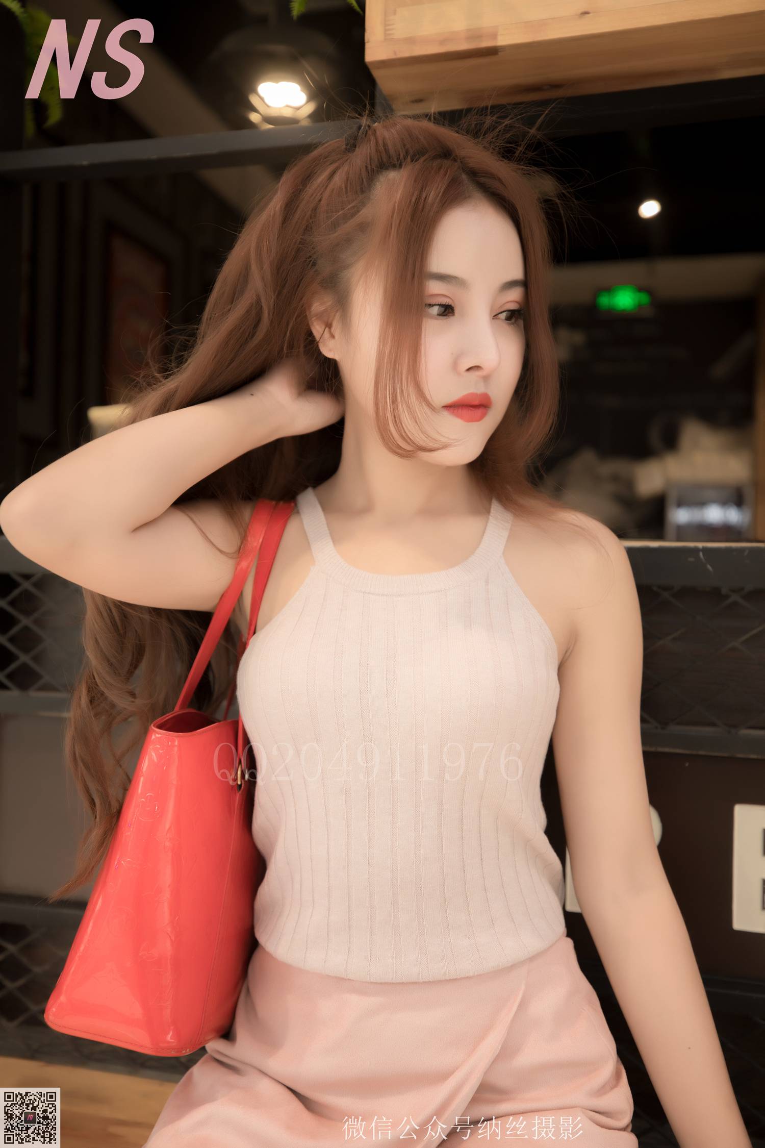 图片[61]-纳丝摄影 NO135 张玲玲商场丝袜约拍 – 速更版-美库