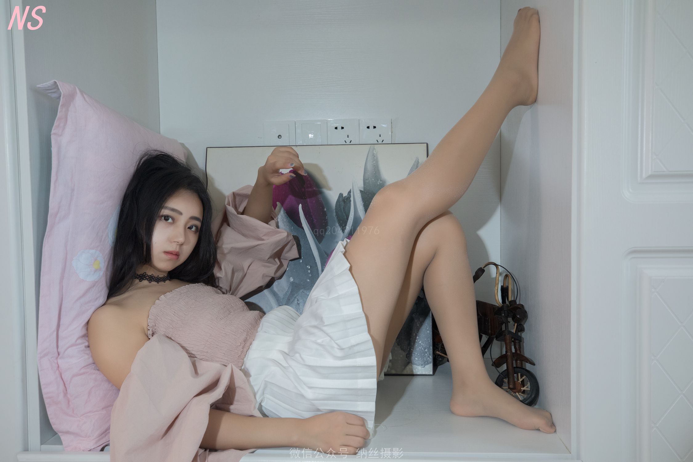 图片[46]-纳丝摄影 NO140 李希儿 无缝丝袜 – 速更版-美库