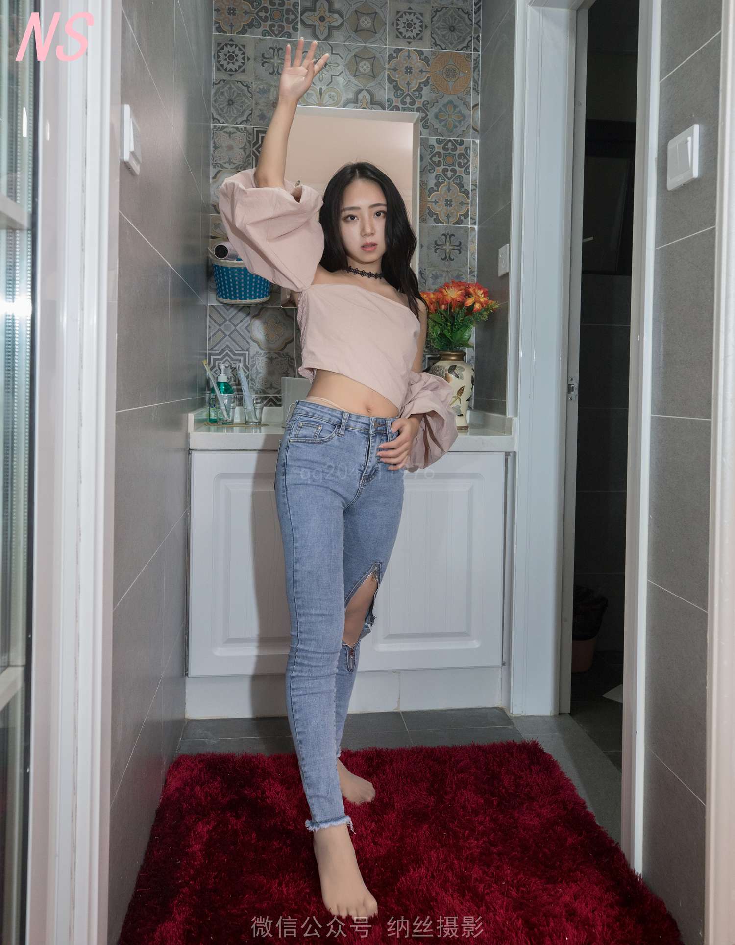 图片[61]-纳丝摄影 NO140 李希儿 无缝丝袜 – 速更版-美库