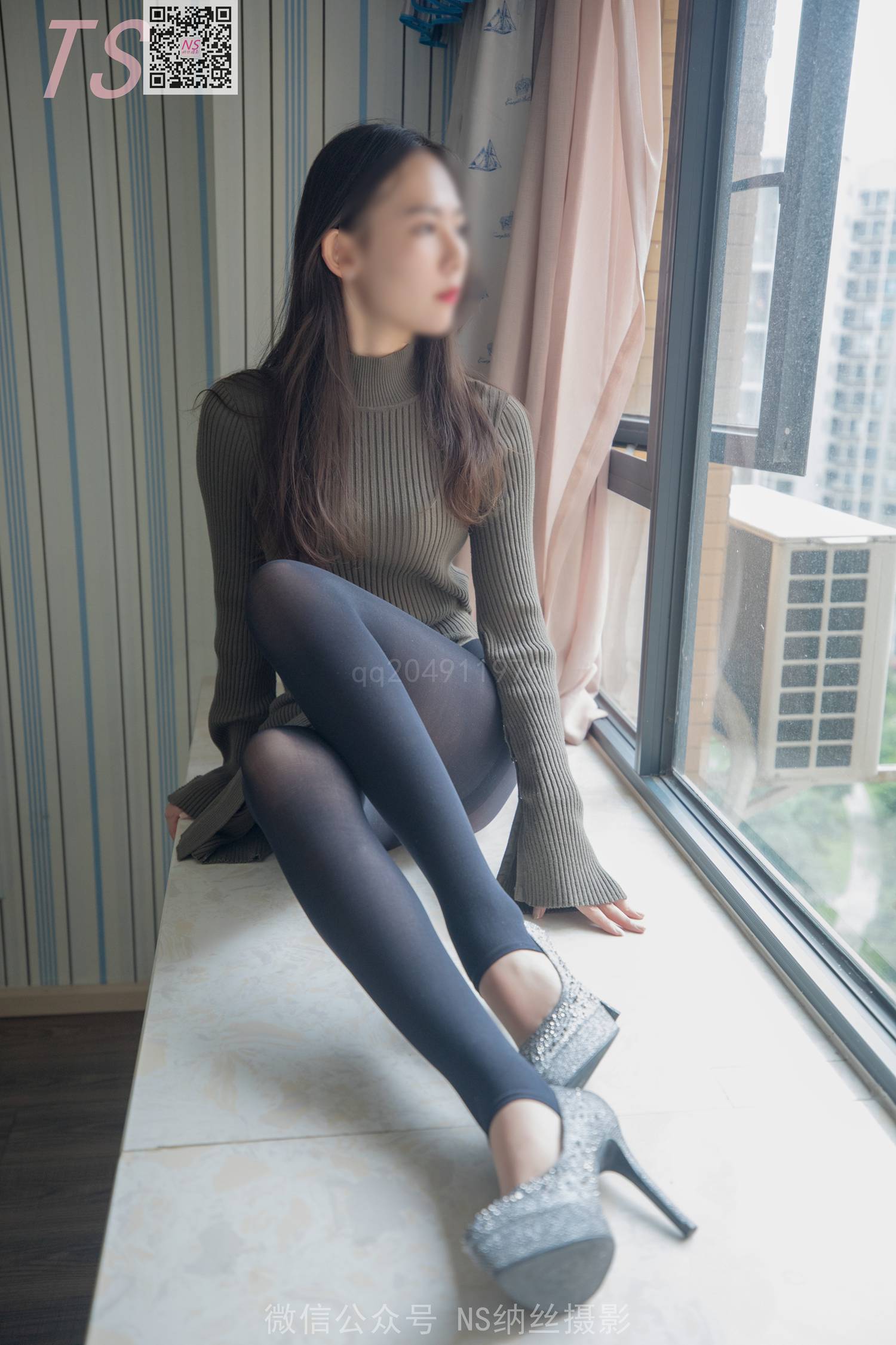 图片[98]-纳丝摄影 NO139 蓝淋的无缝丝袜 – 速更版-美库