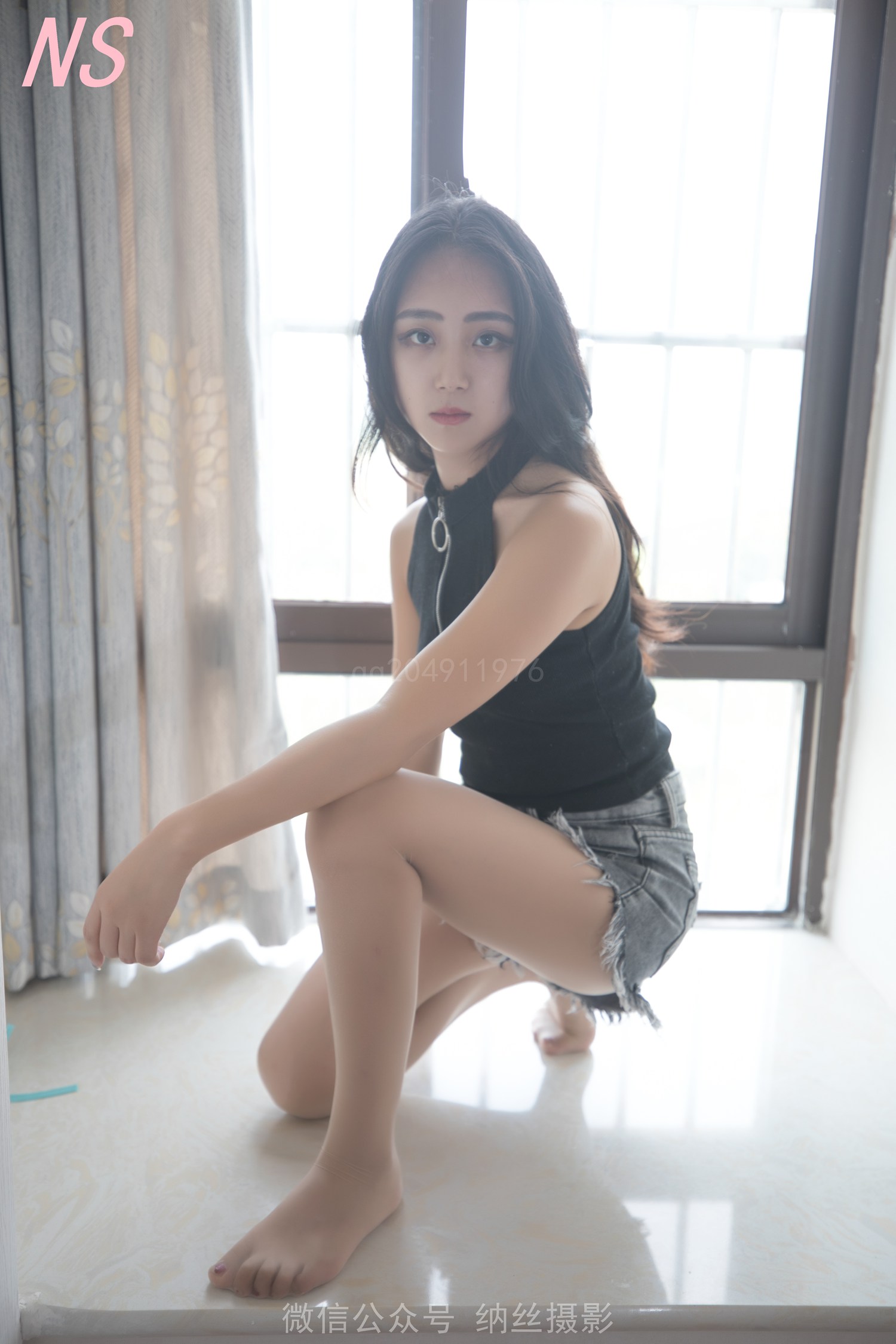 图片[90]-纳丝摄影 NO140 李希儿 无缝丝袜 – 速更版-美库