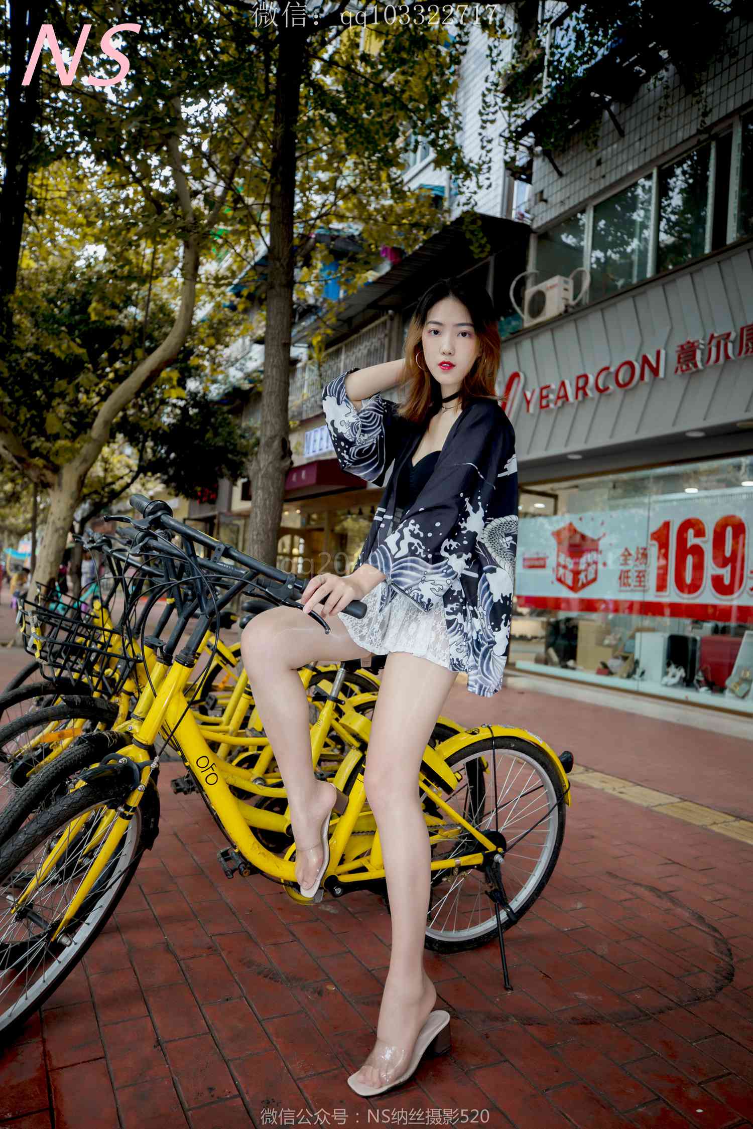 图片[12]-纳丝摄影 NO147 曼雯的肉色丝袜美腿三轮车之行 – 速更版-美库