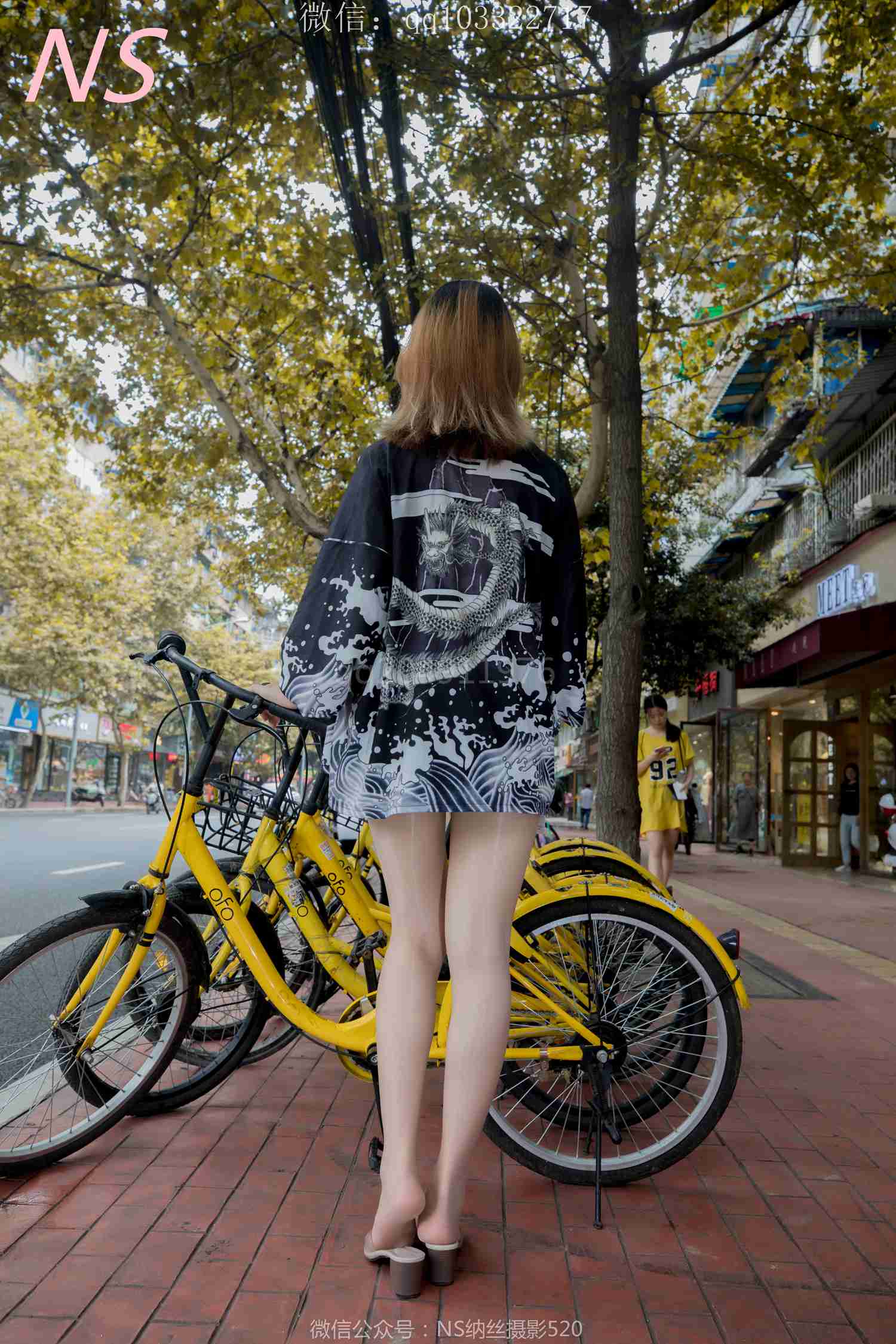 图片[16]-纳丝摄影 NO147 曼雯的肉色丝袜美腿三轮车之行 – 速更版-美库