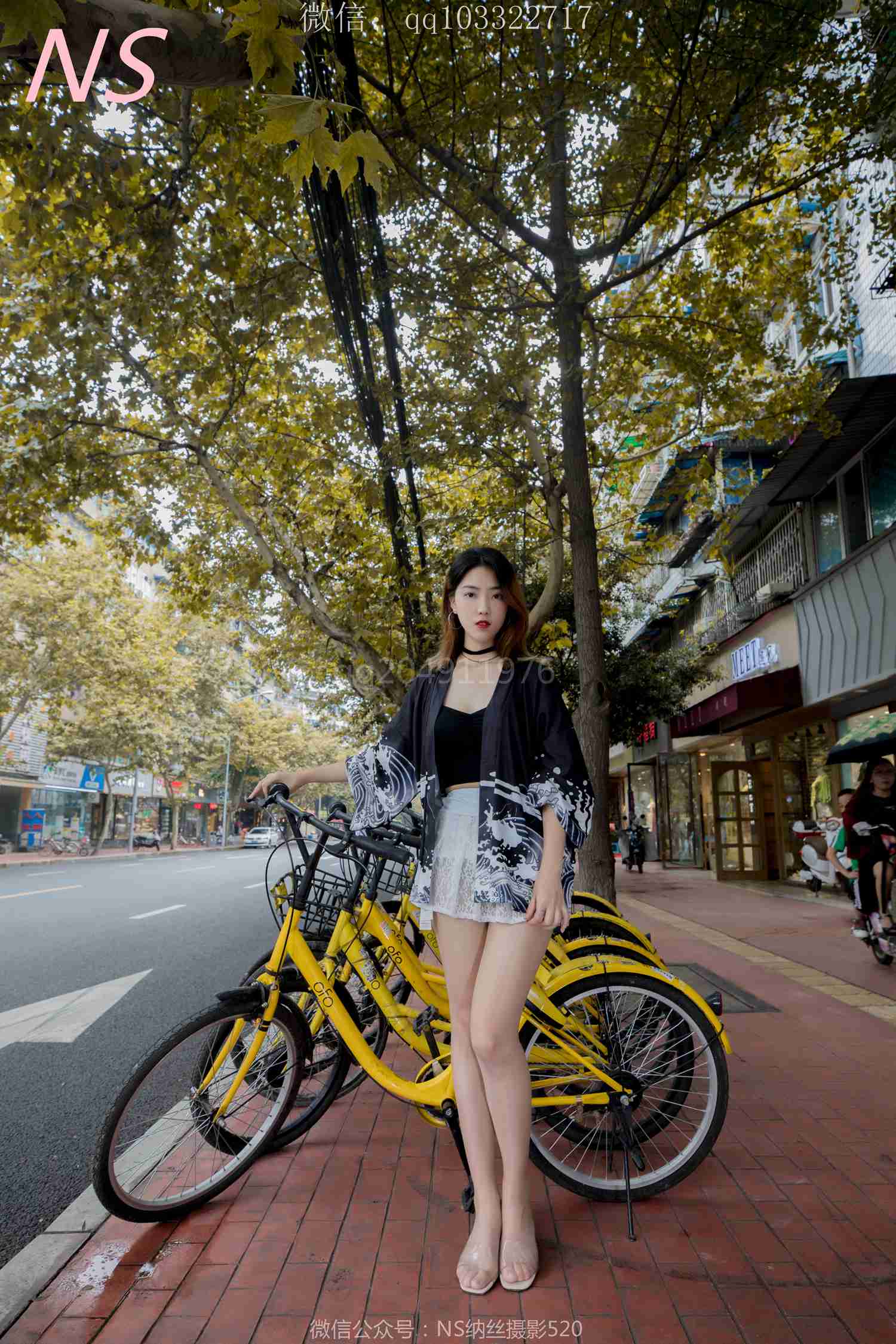 图片[22]-纳丝摄影 NO147 曼雯的肉色丝袜美腿三轮车之行 – 速更版-美库