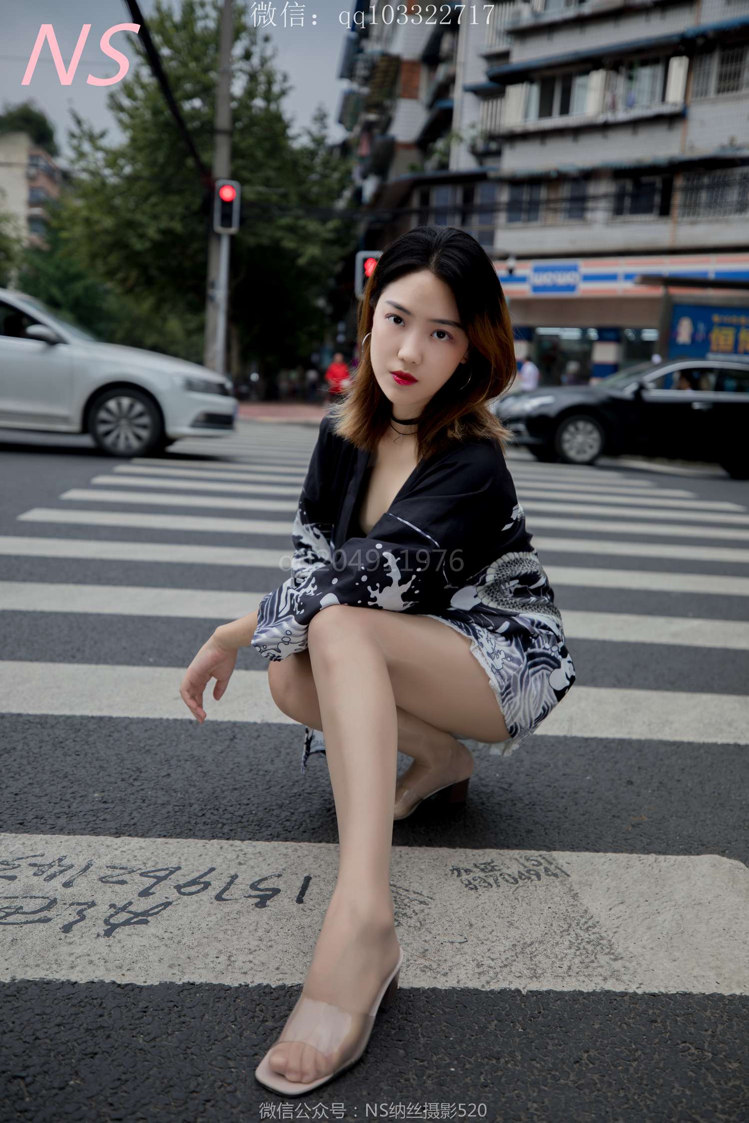 图片[27]-纳丝摄影 NO147 曼雯的肉色丝袜美腿三轮车之行 – 速更版-美库