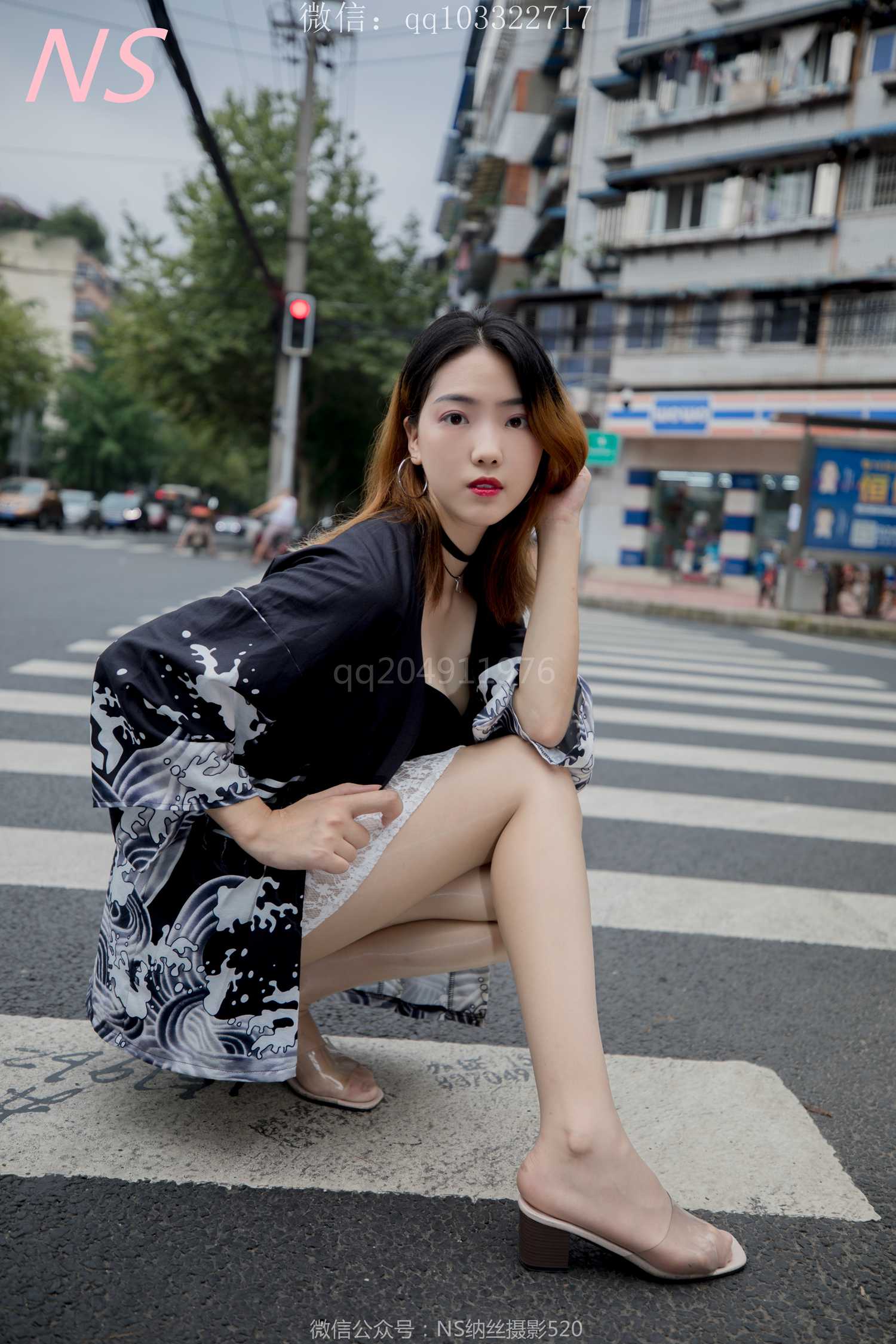 图片[30]-纳丝摄影 NO147 曼雯的肉色丝袜美腿三轮车之行 – 速更版-美库