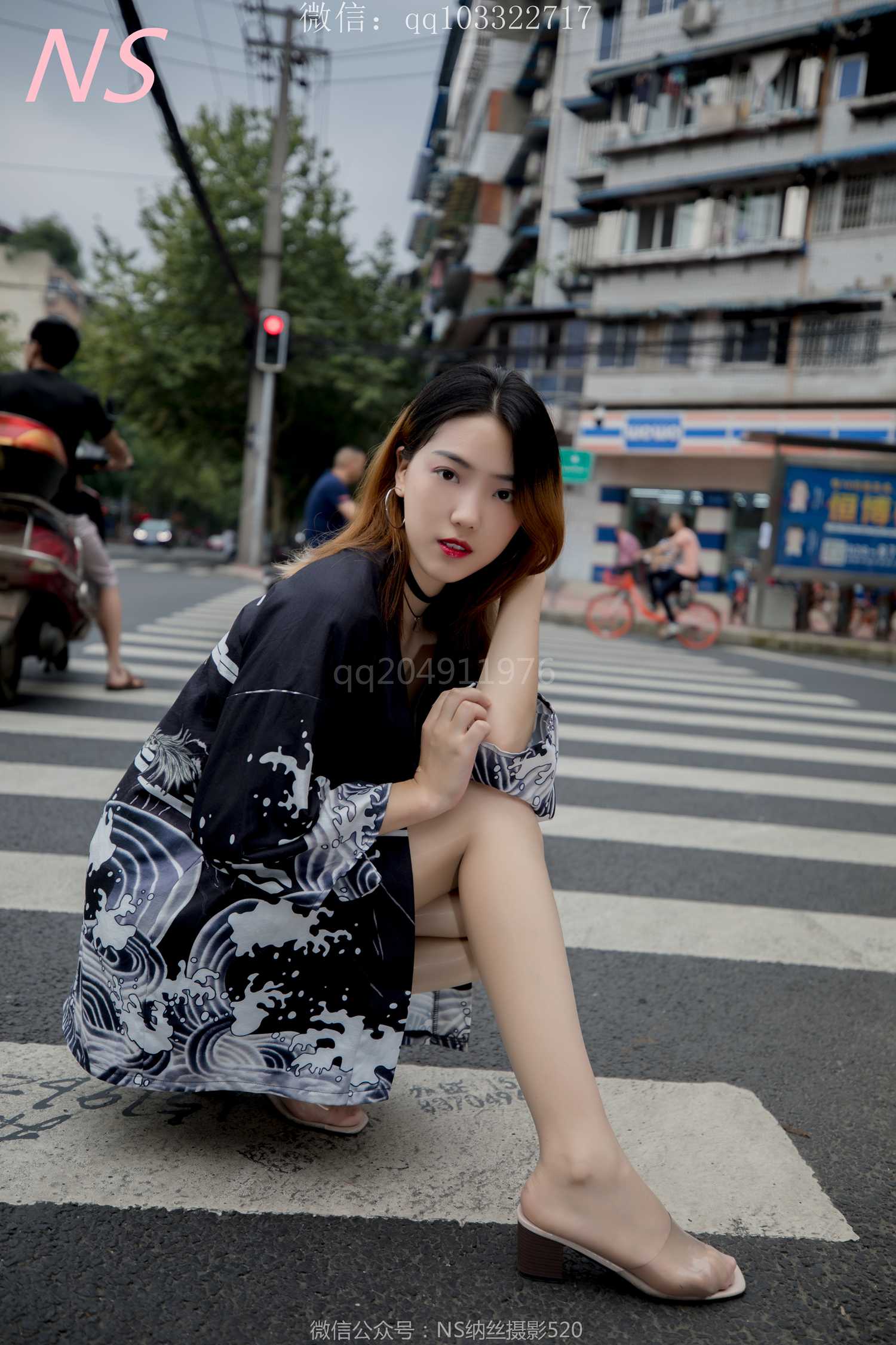 图片[31]-纳丝摄影 NO147 曼雯的肉色丝袜美腿三轮车之行 – 速更版-美库