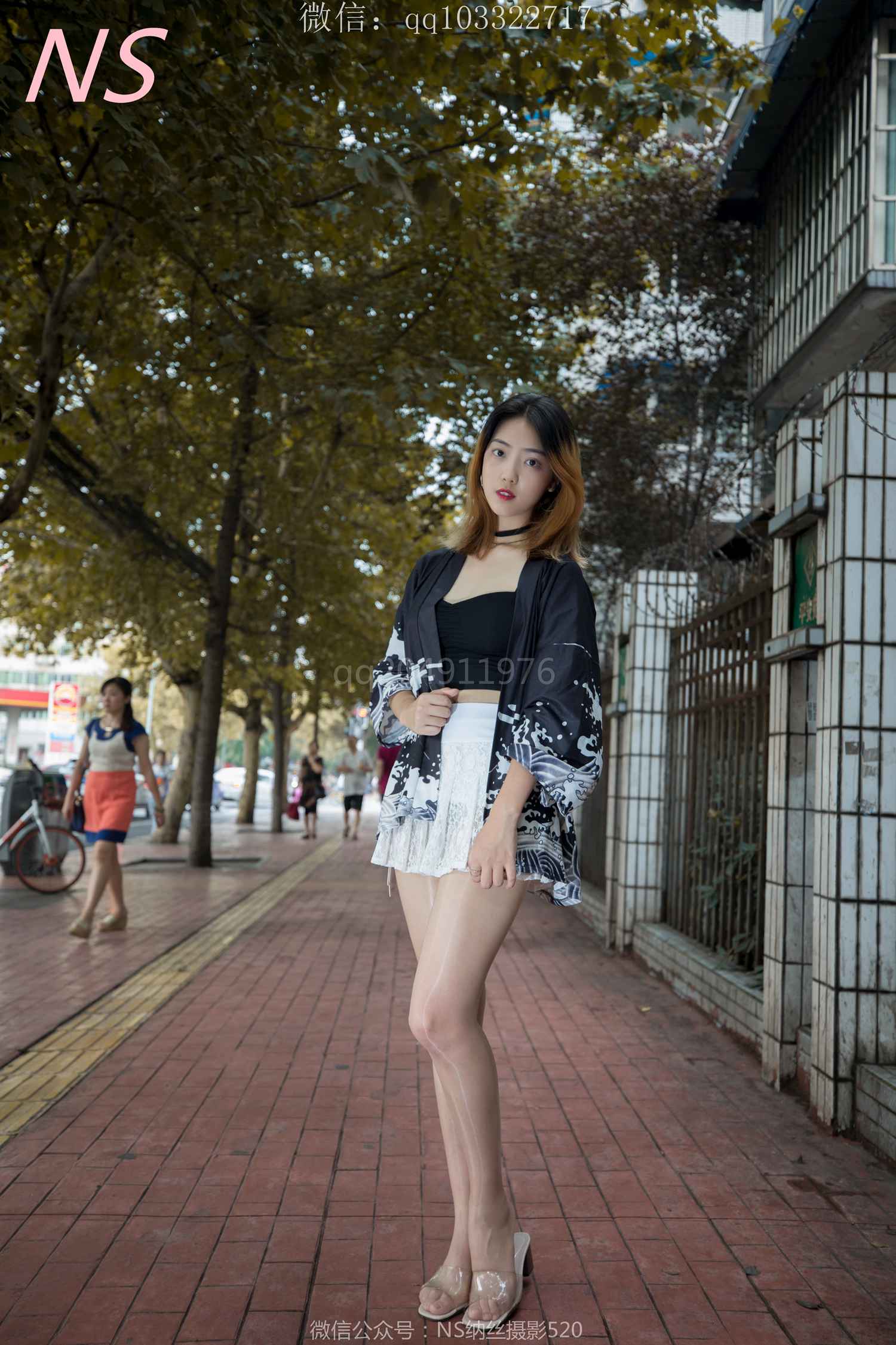 图片[39]-纳丝摄影 NO147 曼雯的肉色丝袜美腿三轮车之行 – 速更版-美库