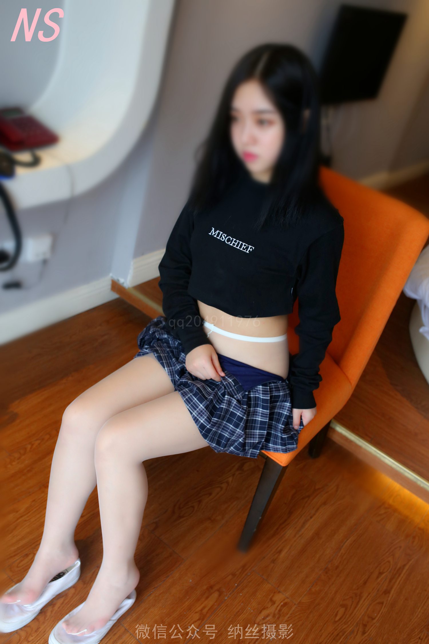 图片[24]-纳丝摄影 NO150 宁宁的无缝连裤袜 – 速更版-美库