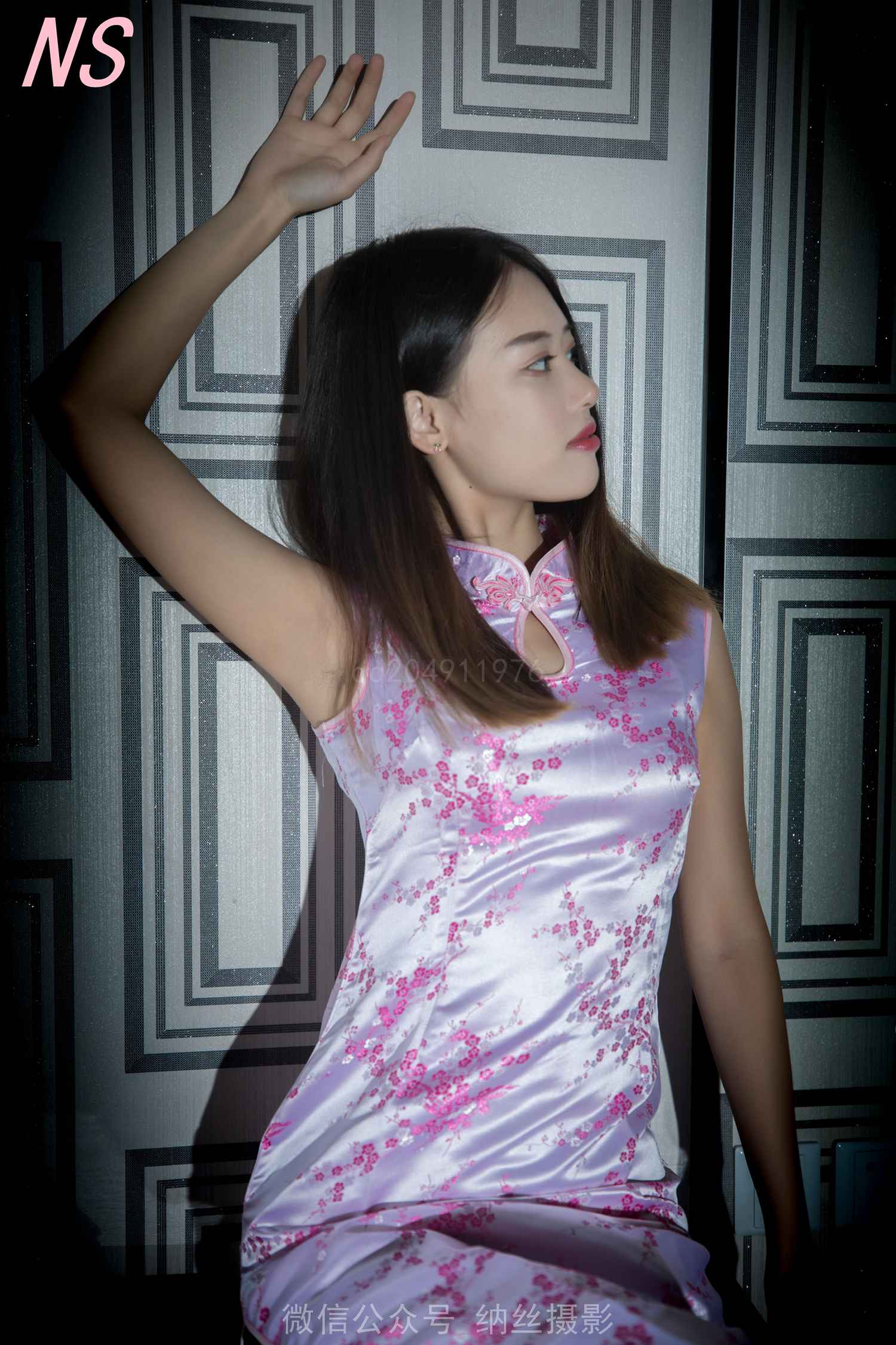 图片[60]-纳丝摄影 NO149 佳 旗袍油光丝袜 – 速更版-美库