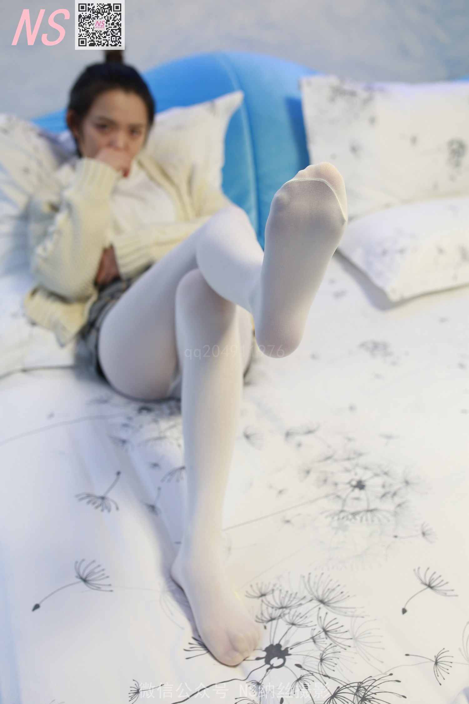 图片[24]-纳丝摄影 NO156 杉杉 双丝袜无内 – 速更版-美库