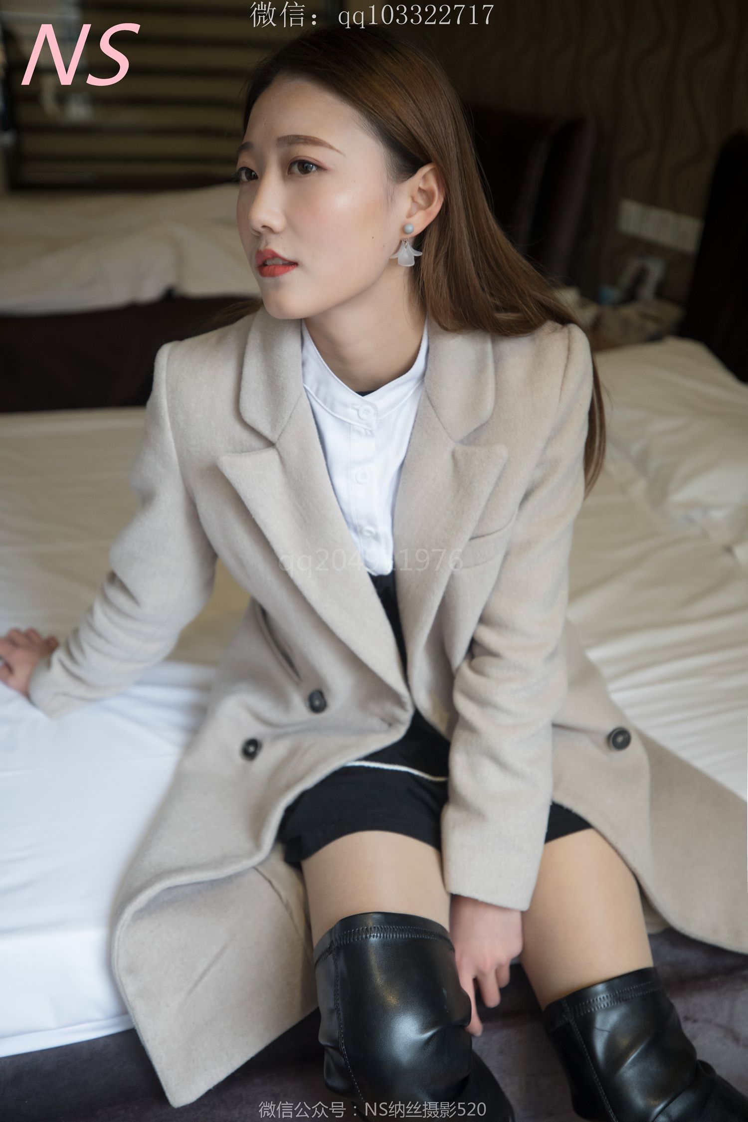 图片[17]-纳丝摄影 NO157 舒怡的丝袜脱靴邂逅 – 速更版-美库