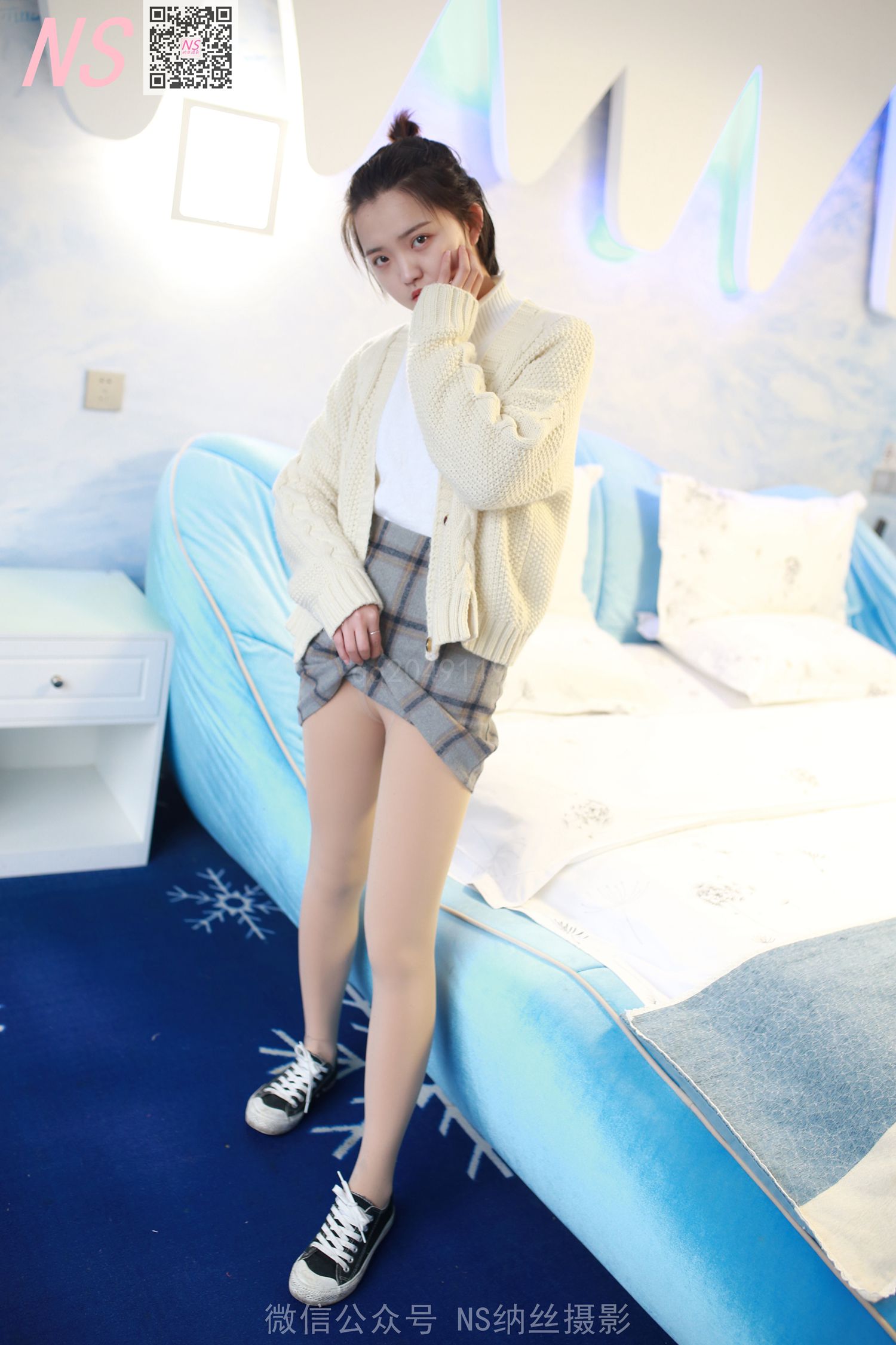 图片[60]-纳丝摄影 NO156 杉杉 双丝袜无内 – 速更版-美库