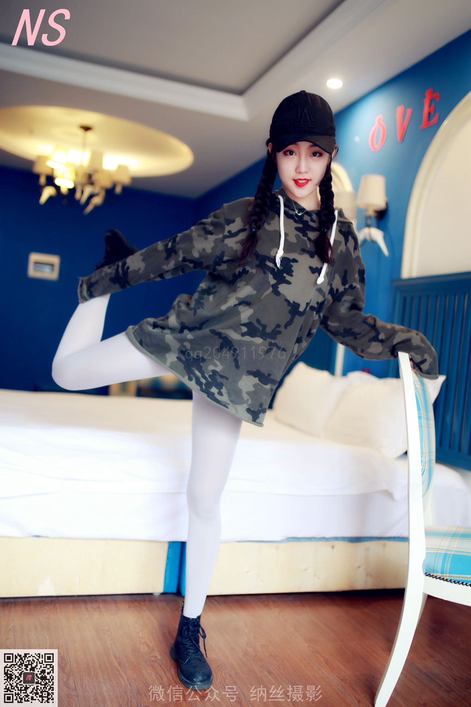 图片[77]-纳丝摄影 NO154 琴子 无缝连裤袜的芳华舞蹈 – 速更版-美库