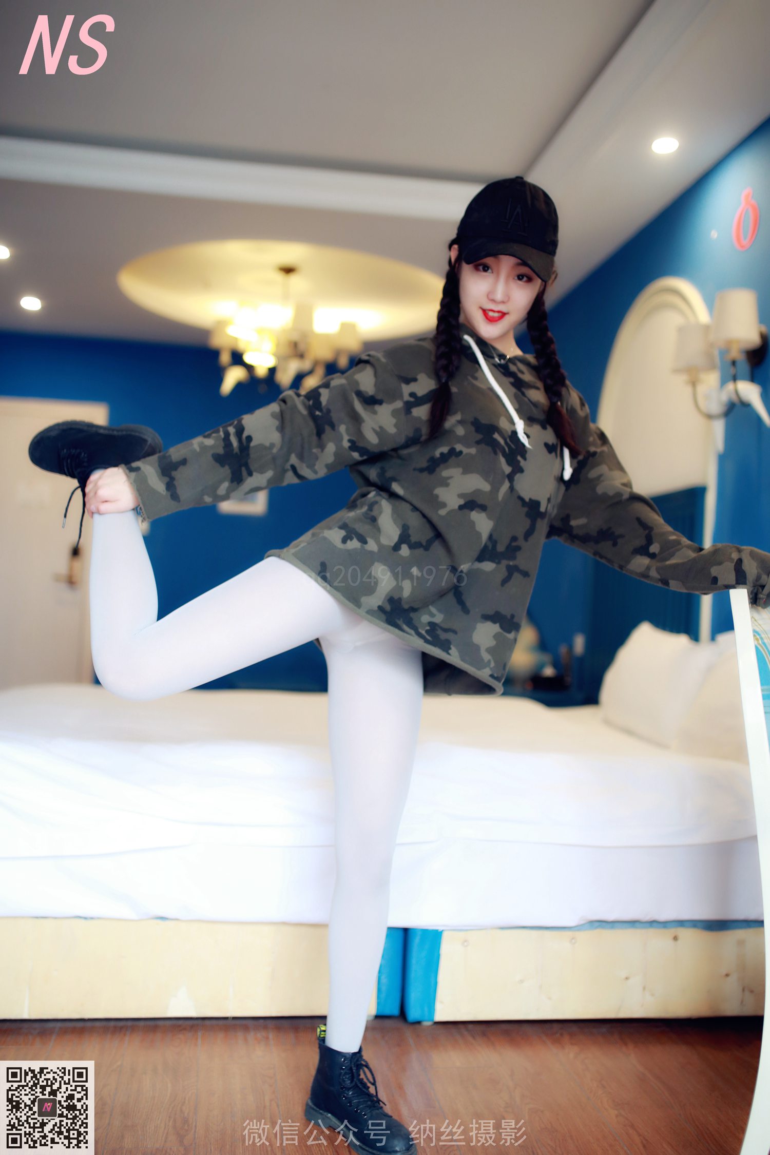 图片[79]-纳丝摄影 NO154 琴子 无缝连裤袜的芳华舞蹈 – 速更版-美库