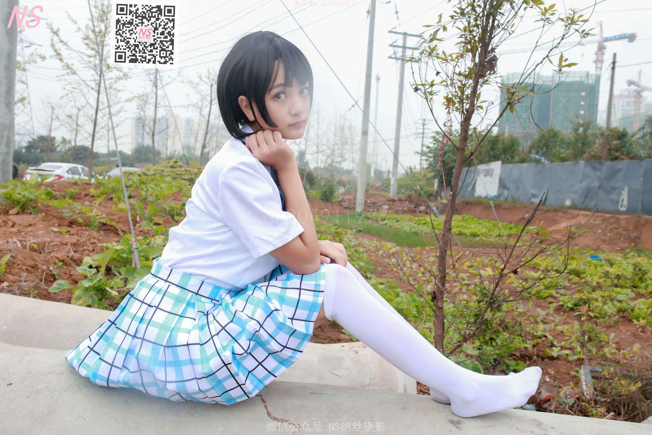 图片[76]-纳丝摄影 NO156 杉杉 双丝袜无内 – 速更版-美库