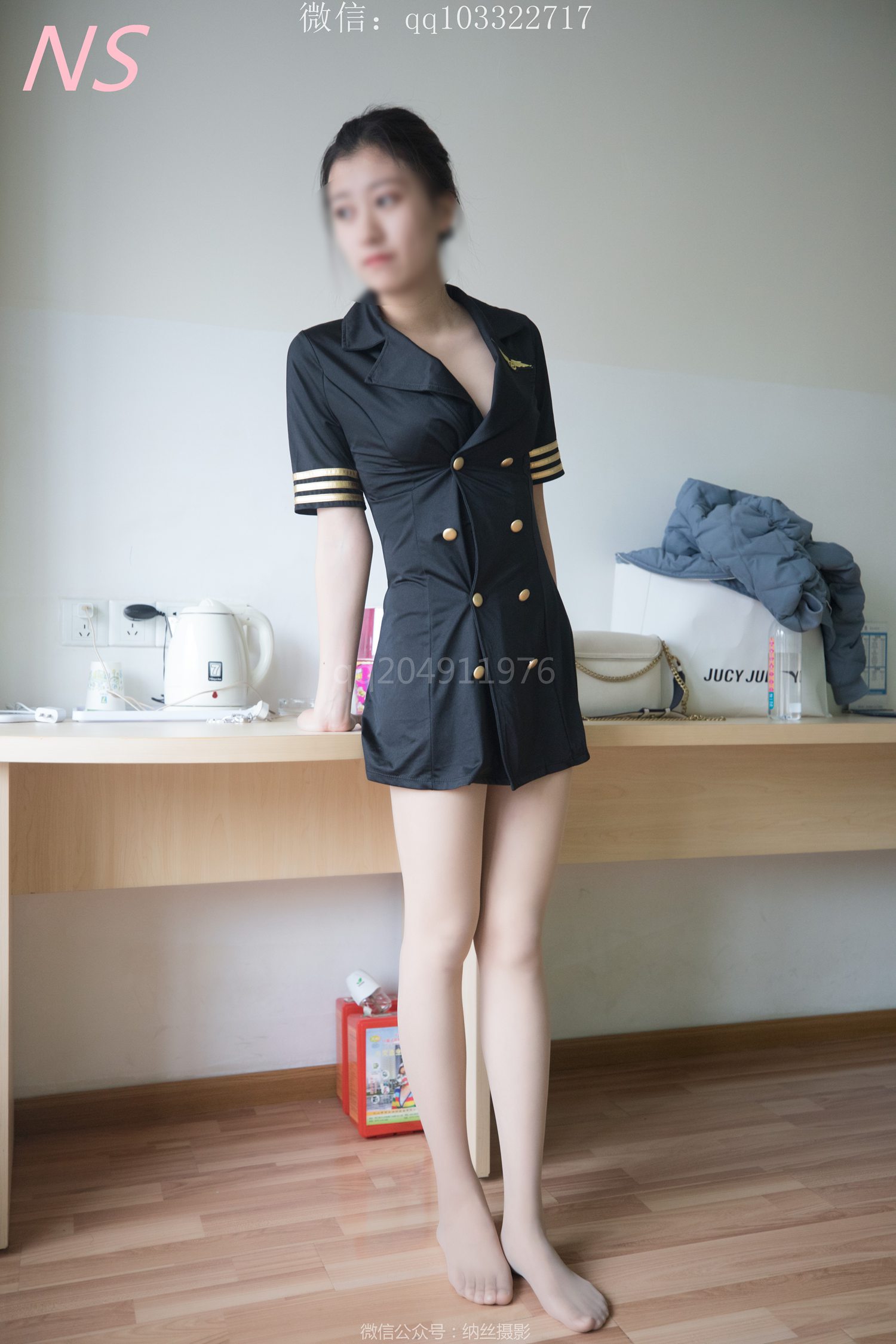 图片[99]-纳丝摄影 NO159 甜儿 空姐肉丝 – 速更版-美库