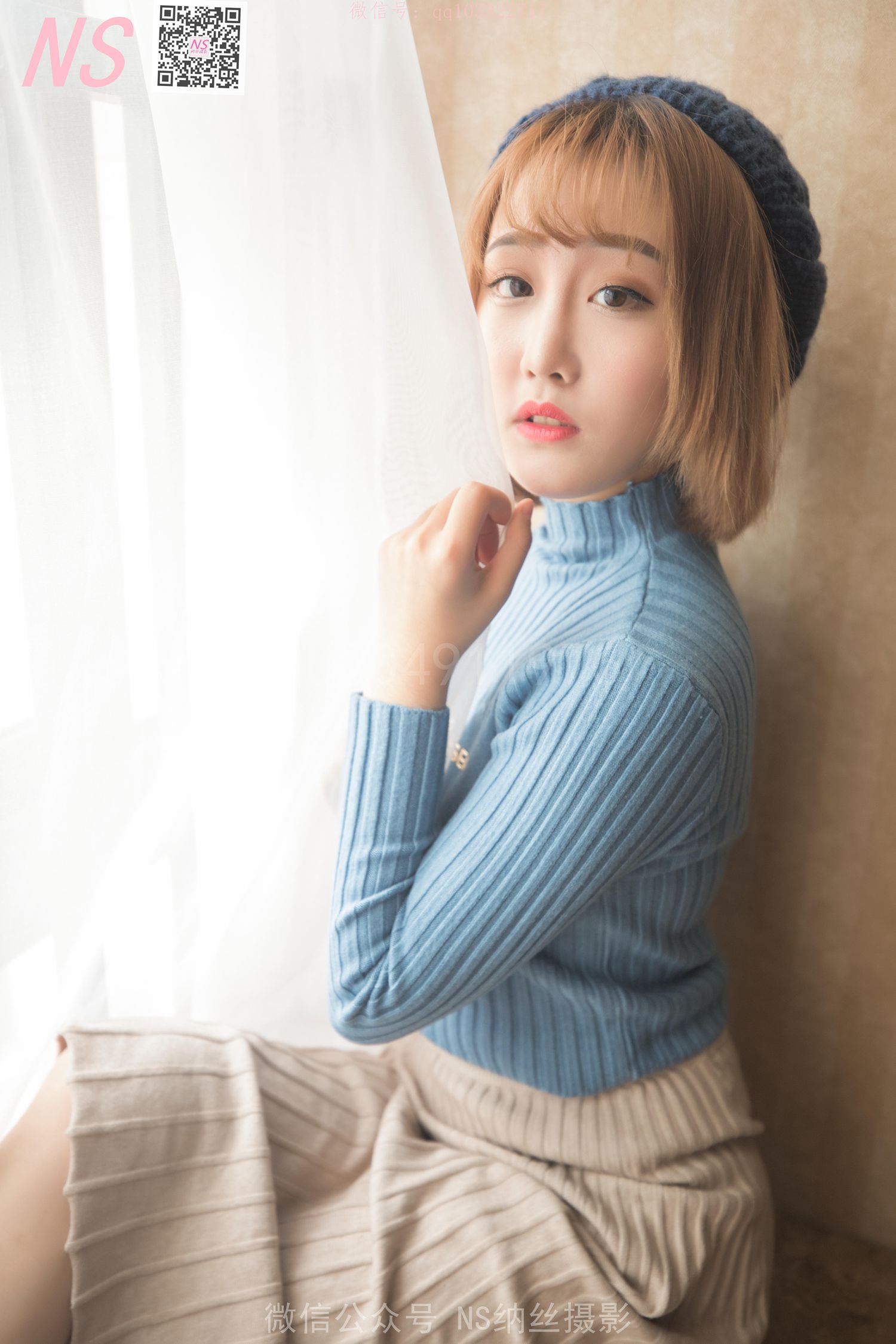 图片[32]-纳丝摄影 NO165 琴子 逆光短袜和黑色丝袜 – 速更版-美库