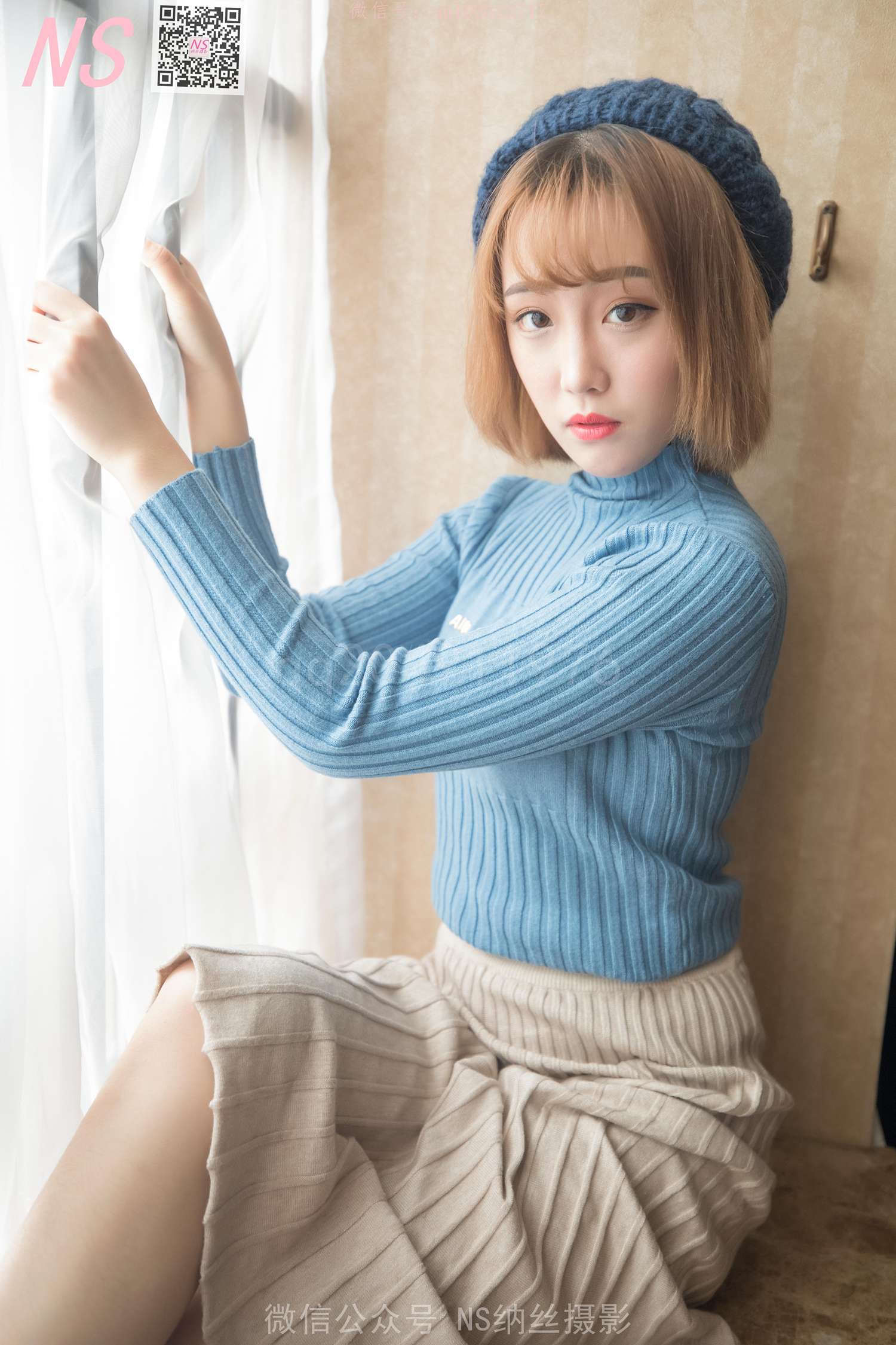 图片[33]-纳丝摄影 NO165 琴子 逆光短袜和黑色丝袜 – 速更版-美库